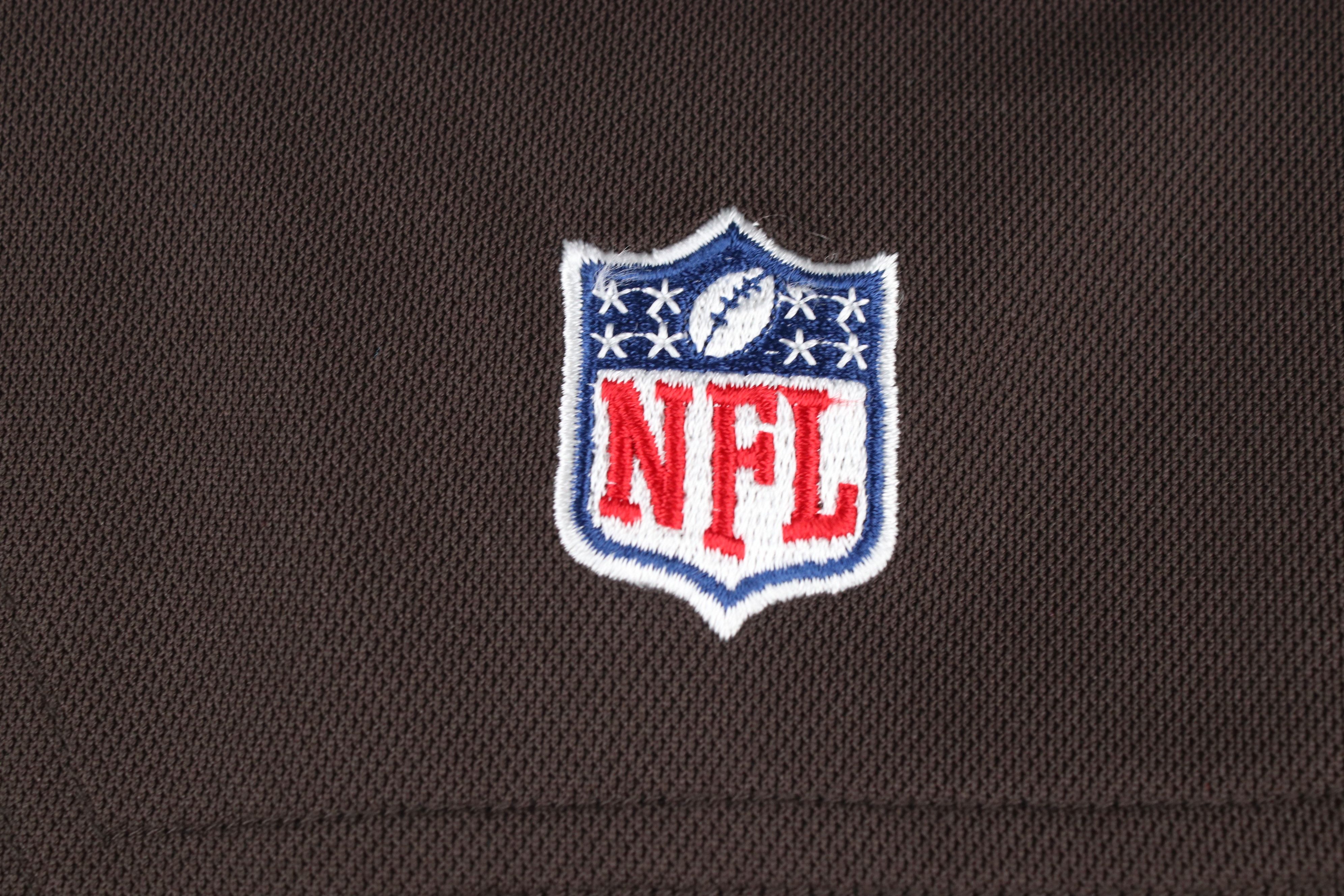 Reebok × Vintage Deadstock Vintage Y2K Reebok Cleveland Browns Football Polo Size US L / EU 52-54 / 3 - 10 Thumbnail