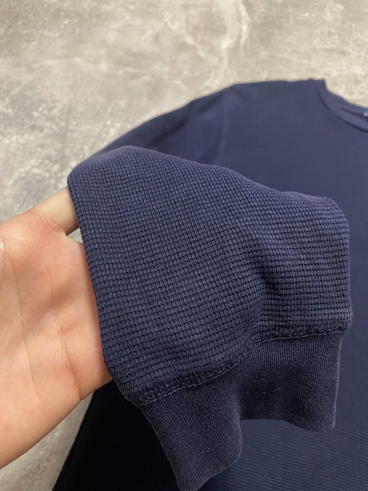 Polo Ralph Lauren Vintage Polo Ralph Lauren Waffle Crewneck Sweatshirt Size US S / EU 44-46 / 1 - 6 Thumbnail