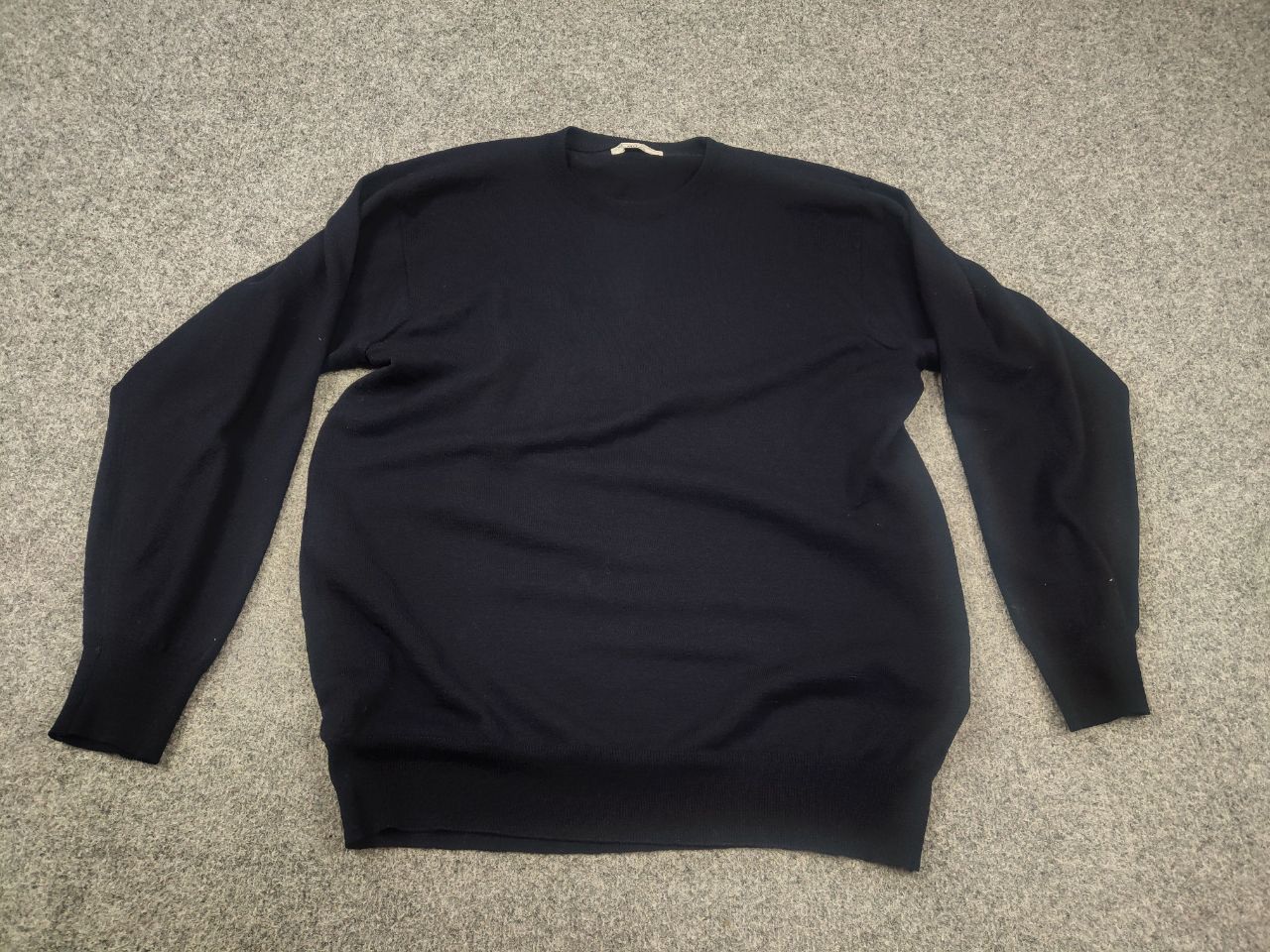 Vintage Navica Of Scotland Monn Vintage Navy Wool Pullover Sweater Size US L / EU 52-54 / 3 - 3 Thumbnail