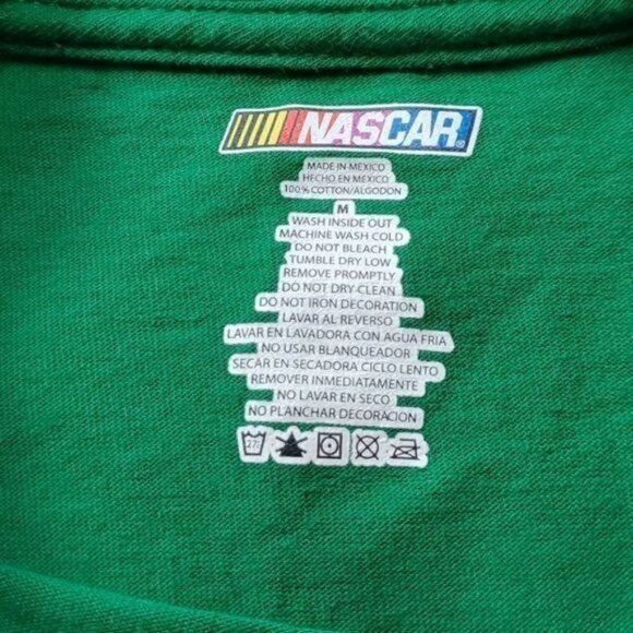 NASCAR Nascar Vintage Graphic Dale Earnhardt Green Crew Neck Short Size US M / EU 48-50 / 2 - 7 Thumbnail
