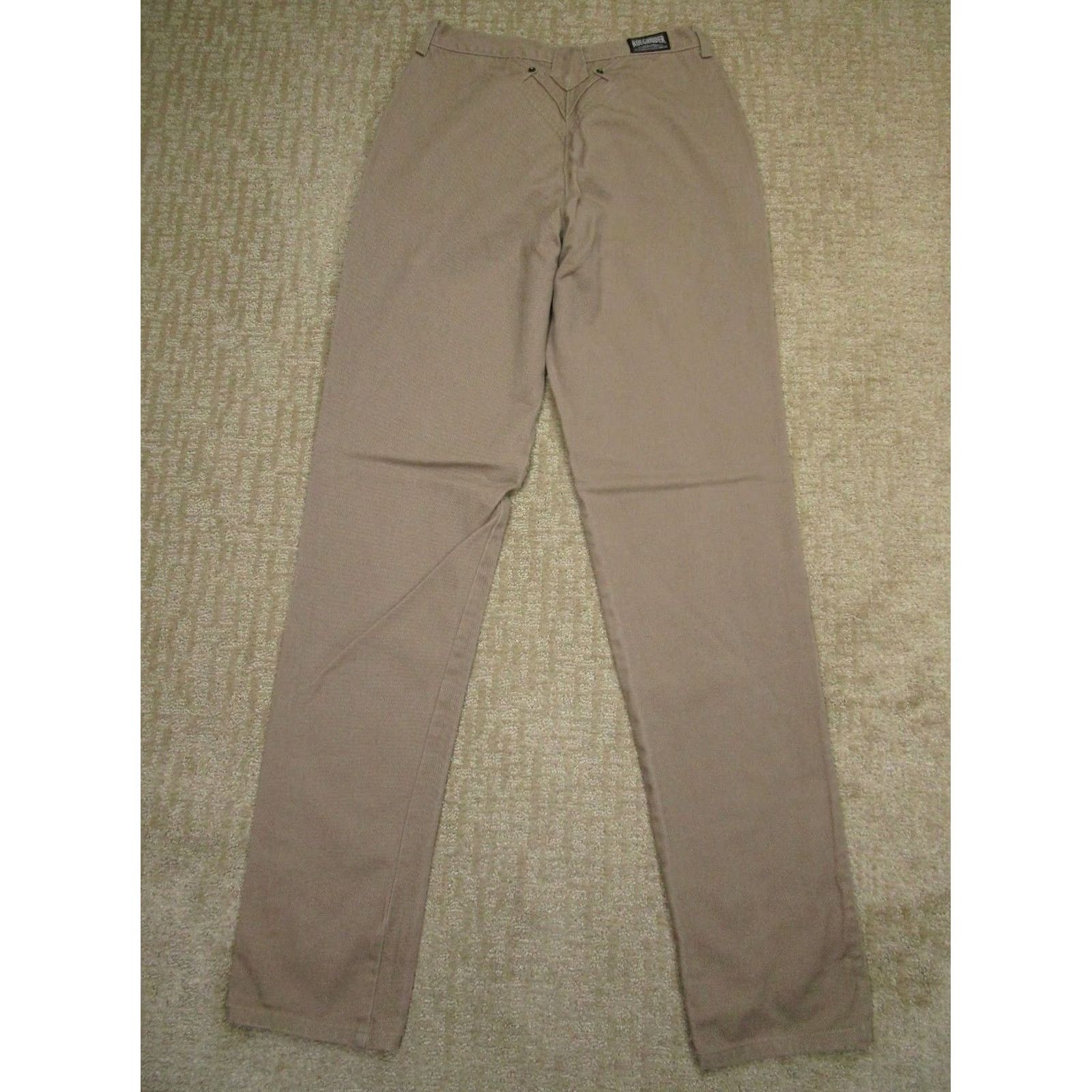 Vintage VINTAGE Roughrider Jeans Women 14 Brown Denim 5-Pocket USA 90s Southwestern Western Straight Jeans Women Size 36" / US 14 / IT 50 - 3 Thumbnail