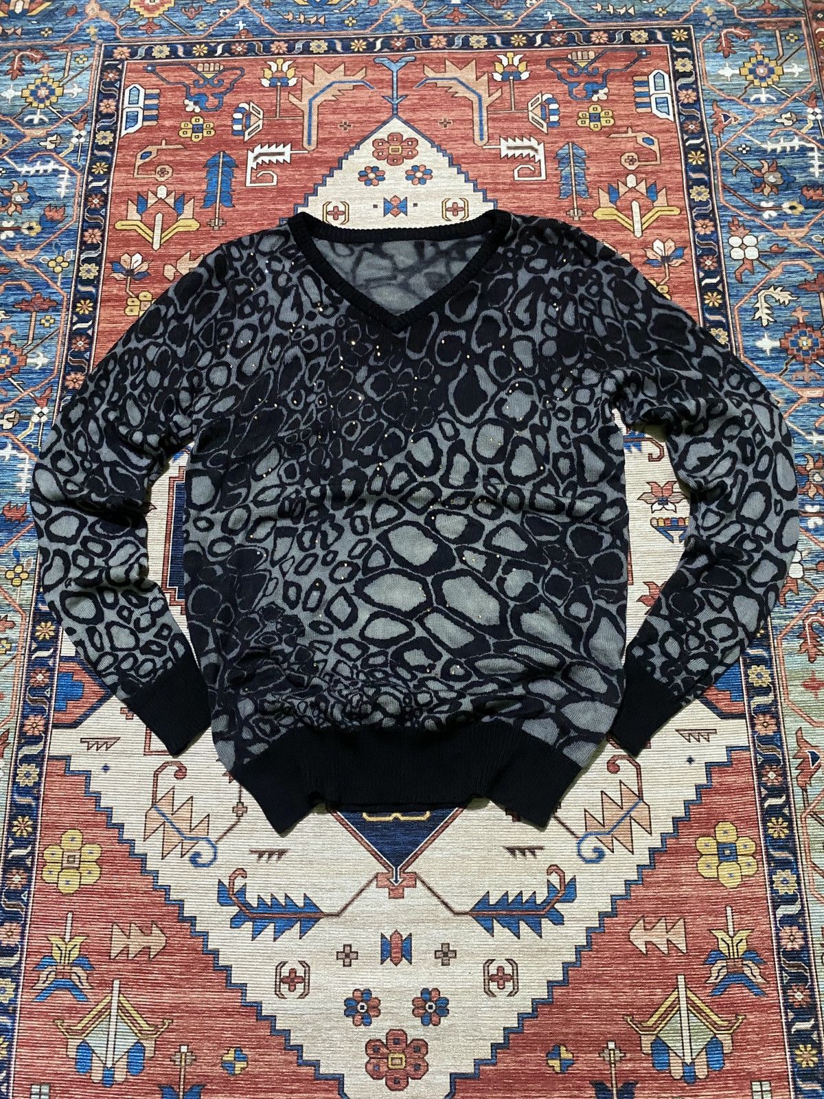 Japanese Brand Knitwear Avant Garde Size US S / EU 44-46 / 1 - 1 Thumbnail