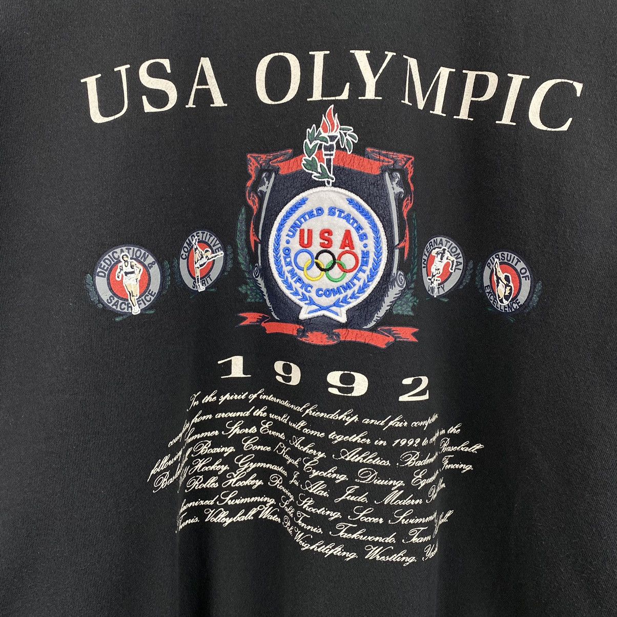 Japanese Brand × USA Olympics 1992 Usa Olympic Sweatshirt Size US XXL / EU 58 / 5 - 4 Thumbnail