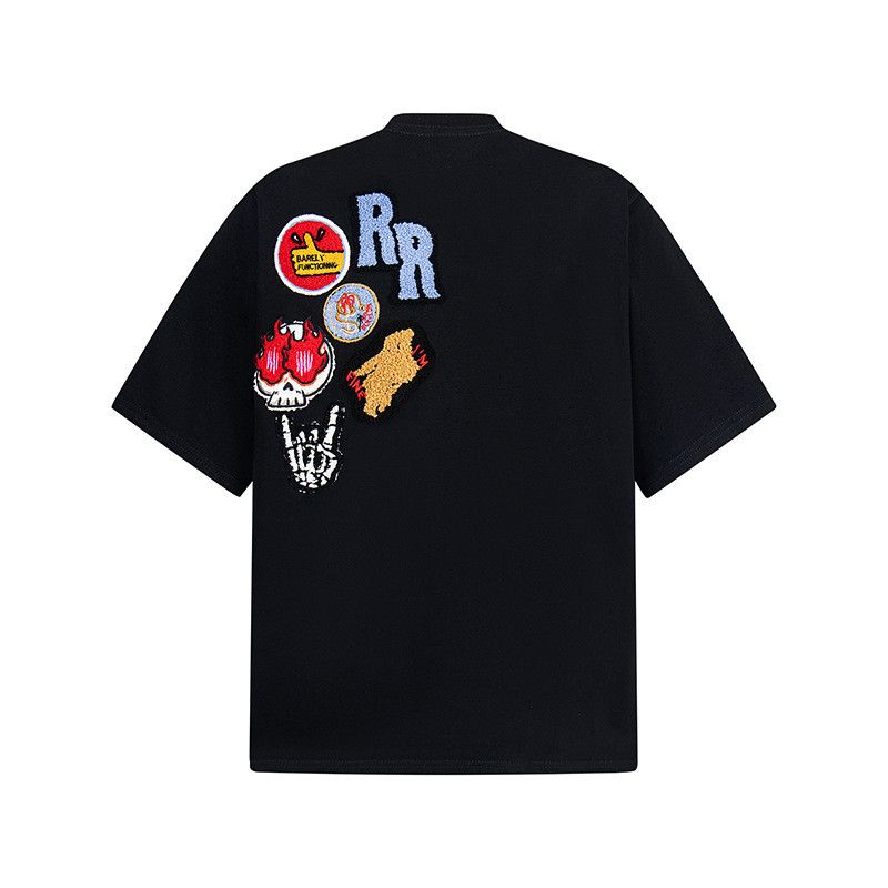Japanese Brand American Street Billiard Embroidered T-shirt for Men Size US M / EU 48-50 / 2 - 2 Thumbnail