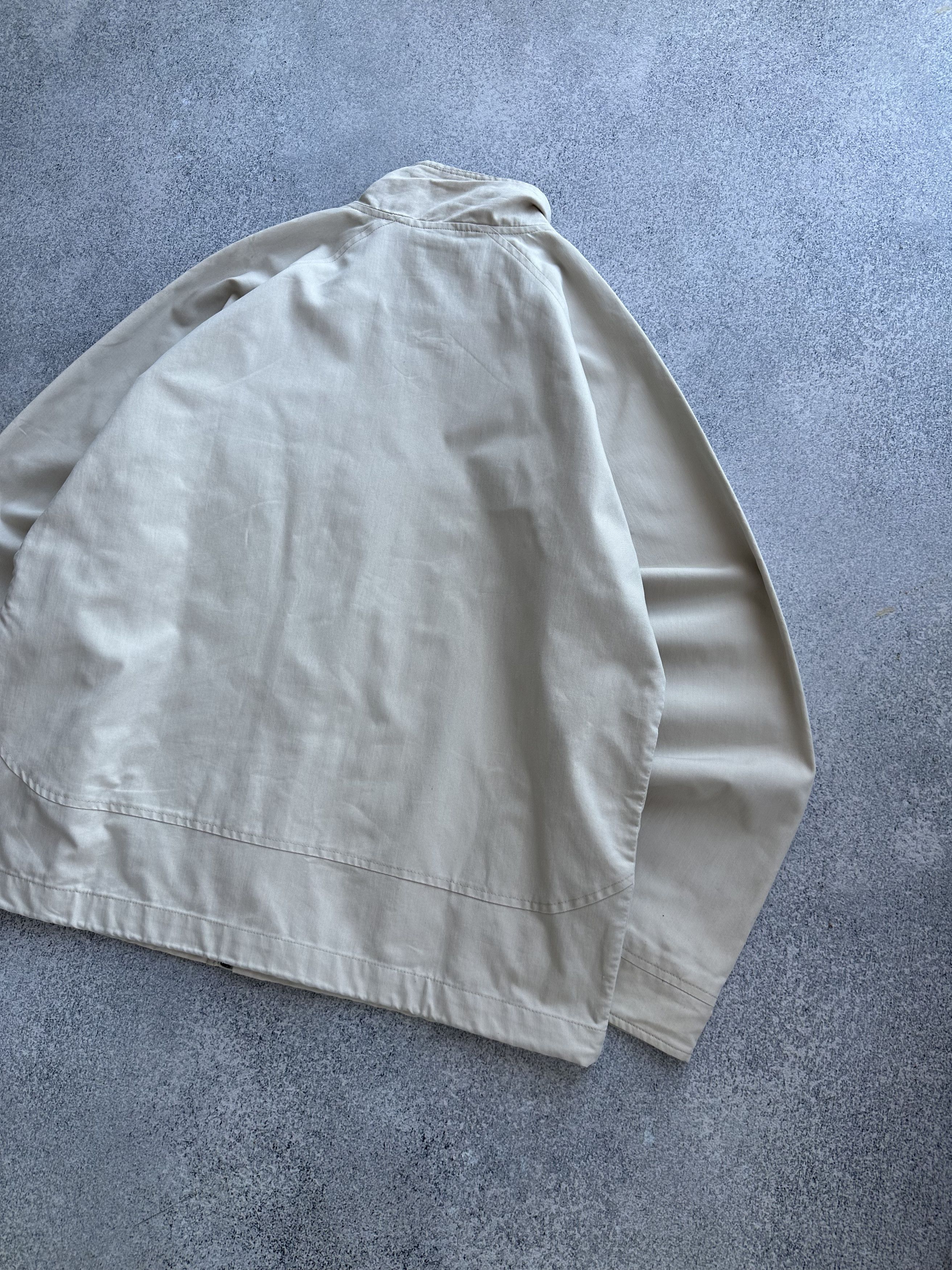 Nike × Vintage Nike Beige Vintage Heavy Cotton Classic Jacket Size US M / EU 48-50 / 2 - 11 Thumbnail