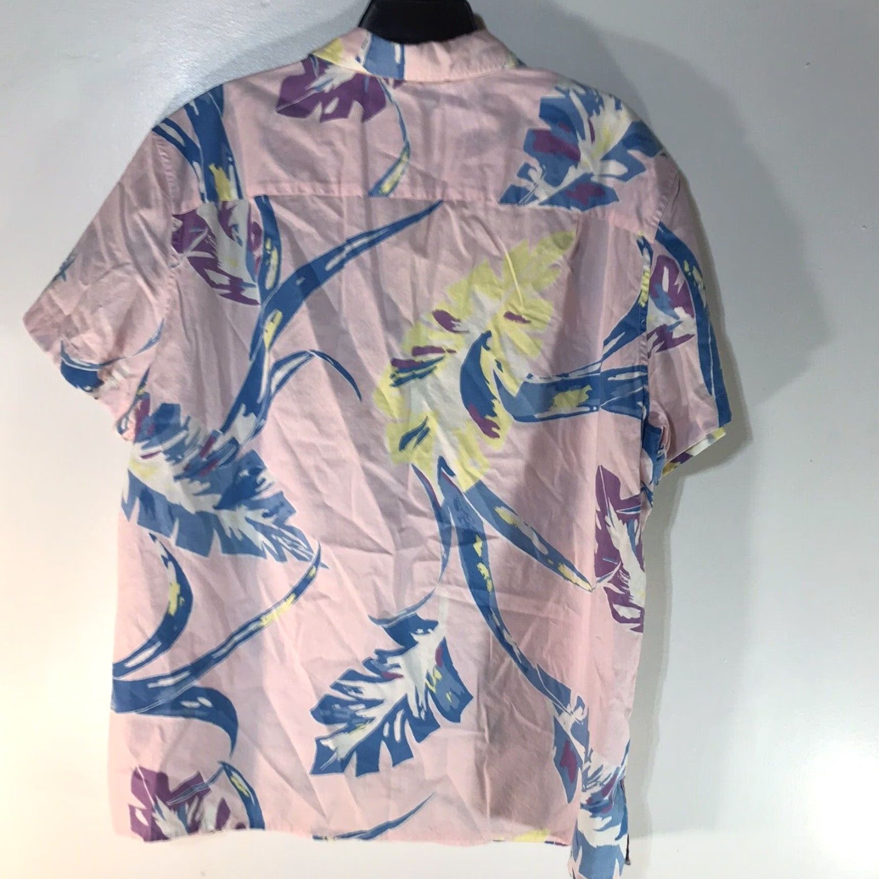 American Eagle Outfitters American Eagle Mens Hawaiian Button-Up Shirt XL Multicolor Floral Casual Summer Spring Fall Size US XL / EU 56 / 4 - 2 Thumbnail