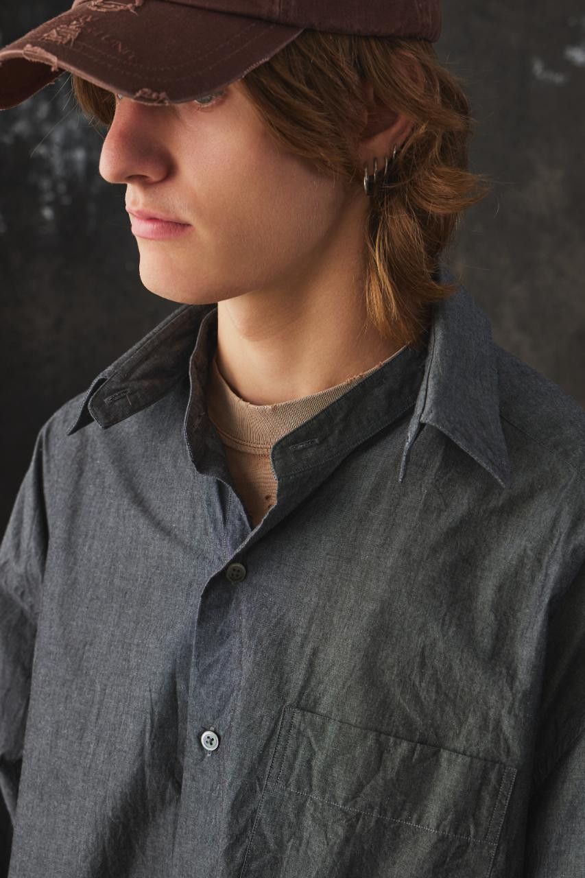 Porter Classic Porter Classic - CLASSIC SHIRT (Gray) Size US L / EU 52-54 / 3 - 8 Thumbnail