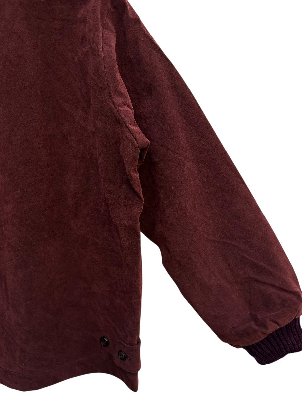 Japanese Brand Setalon Japan Suede Leather Jacket Tartan Lining Size US M / EU 48-50 / 2 - 17 Thumbnail