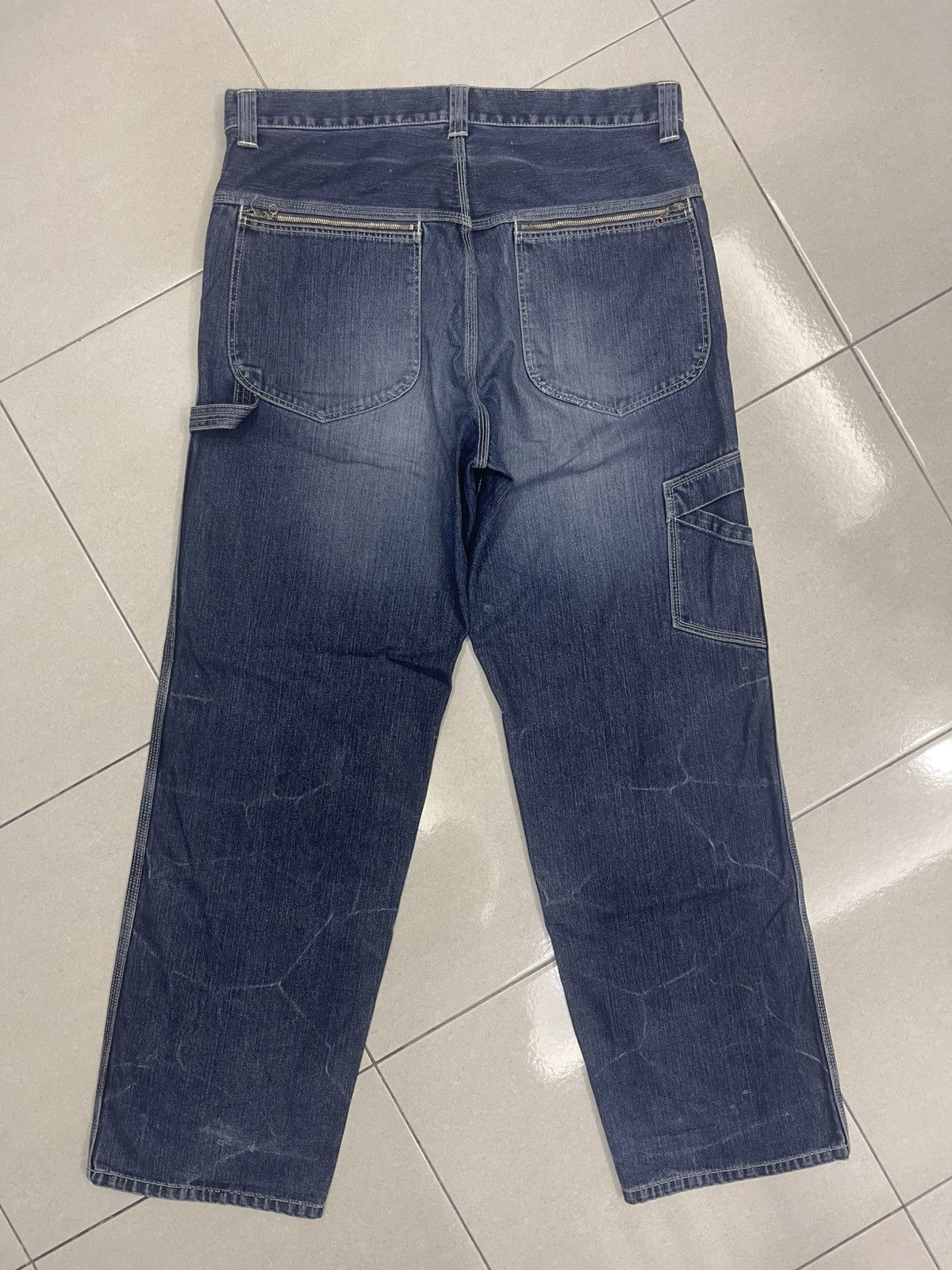 MasterPiece Masterpiece Japan Hectic Painter Pants Denim Streetwear Size US 38 / EU 54 - 8 Thumbnail