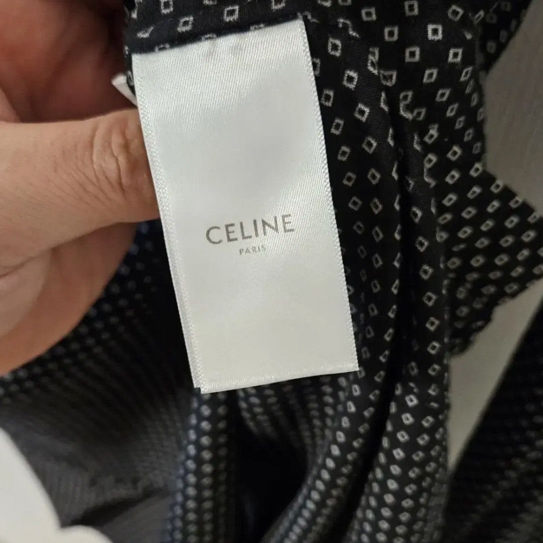 Celine Celine Hedi Slimane Square Dot Viscose Shirts Size US S / EU 44-46 / 1 - 7 Thumbnail