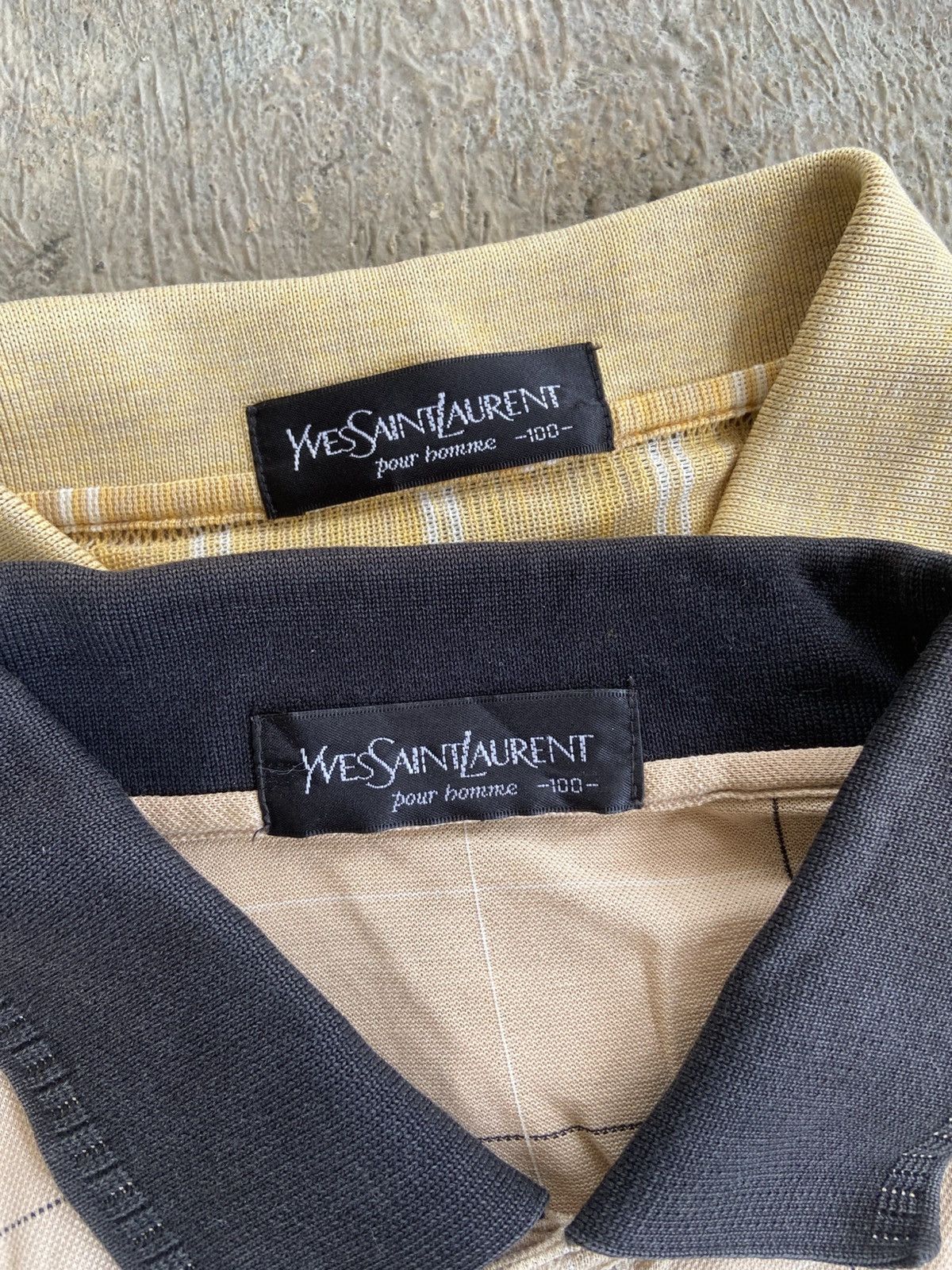 Yves Saint Laurent “BUNDLE” 1990s Yves Saint Laurent - Polo Shirt Size US L / EU 52-54 / 3 - 3 Thumbnail