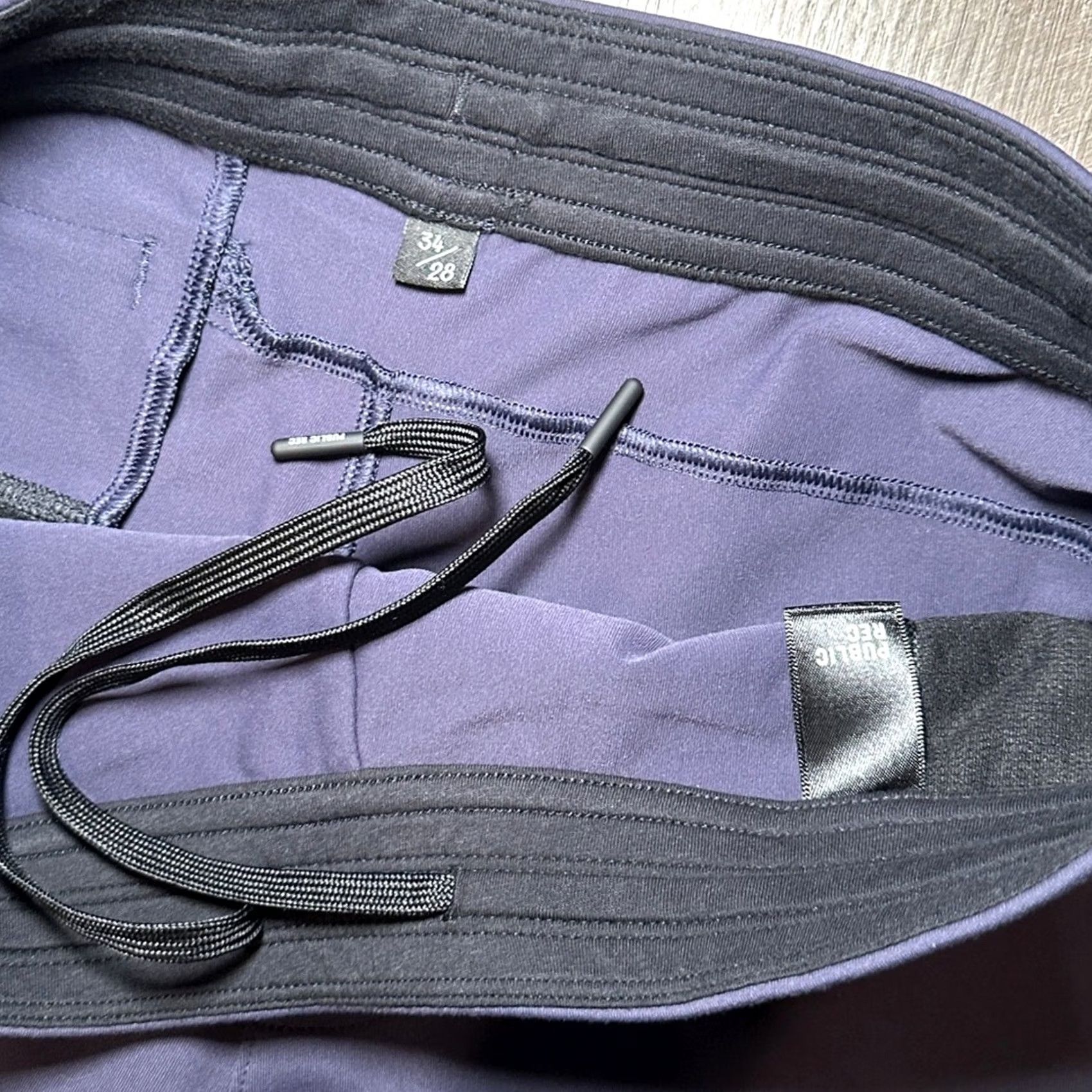 Vintage Public Rec Jogger Pants Navy 34x28 Men's Regular Nylon Spandex All Day Every Day Size US 34 / EU 50 - 7 Thumbnail