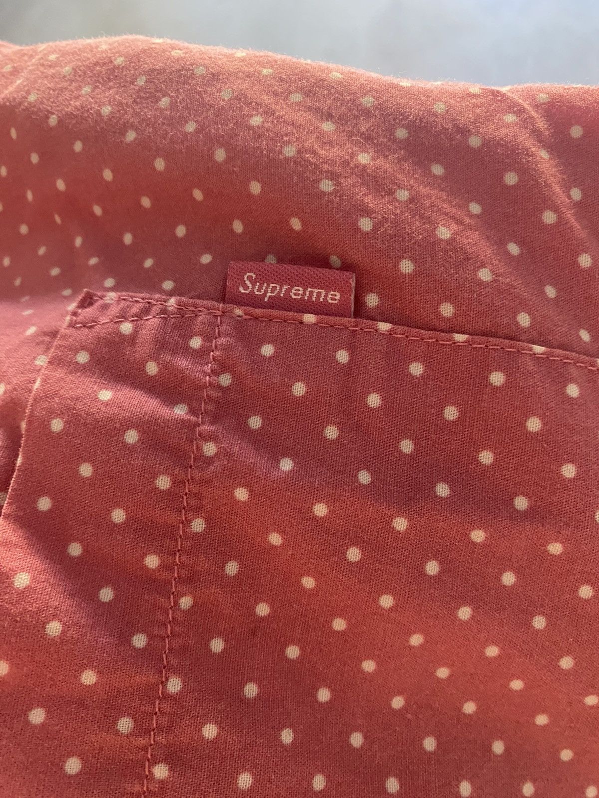 Supreme Supreme Shirt Pink Button Up Size US XL / EU 56 / 4 - 6 Thumbnail