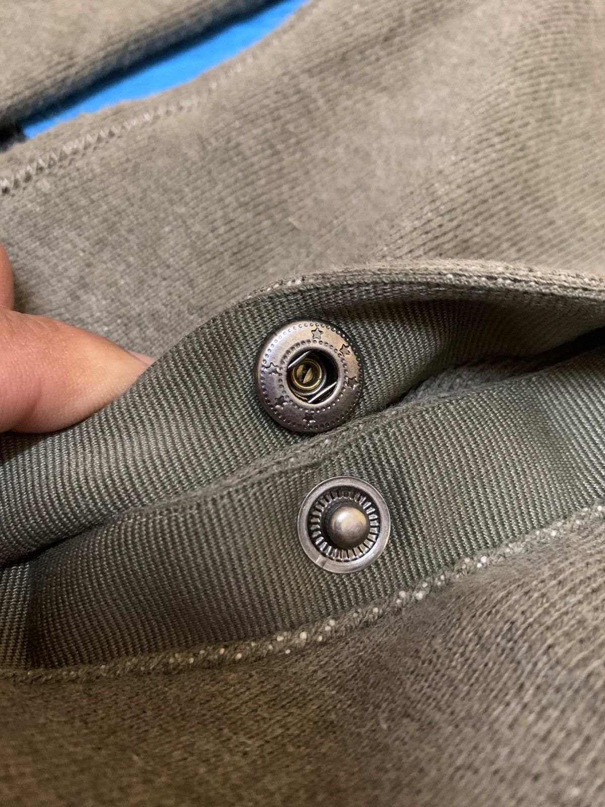 Adidas × Diesel Diesel Sweater Distressed Vtg Streetwear Olive Green Size US M / EU 48-50 / 2 - 8 Thumbnail