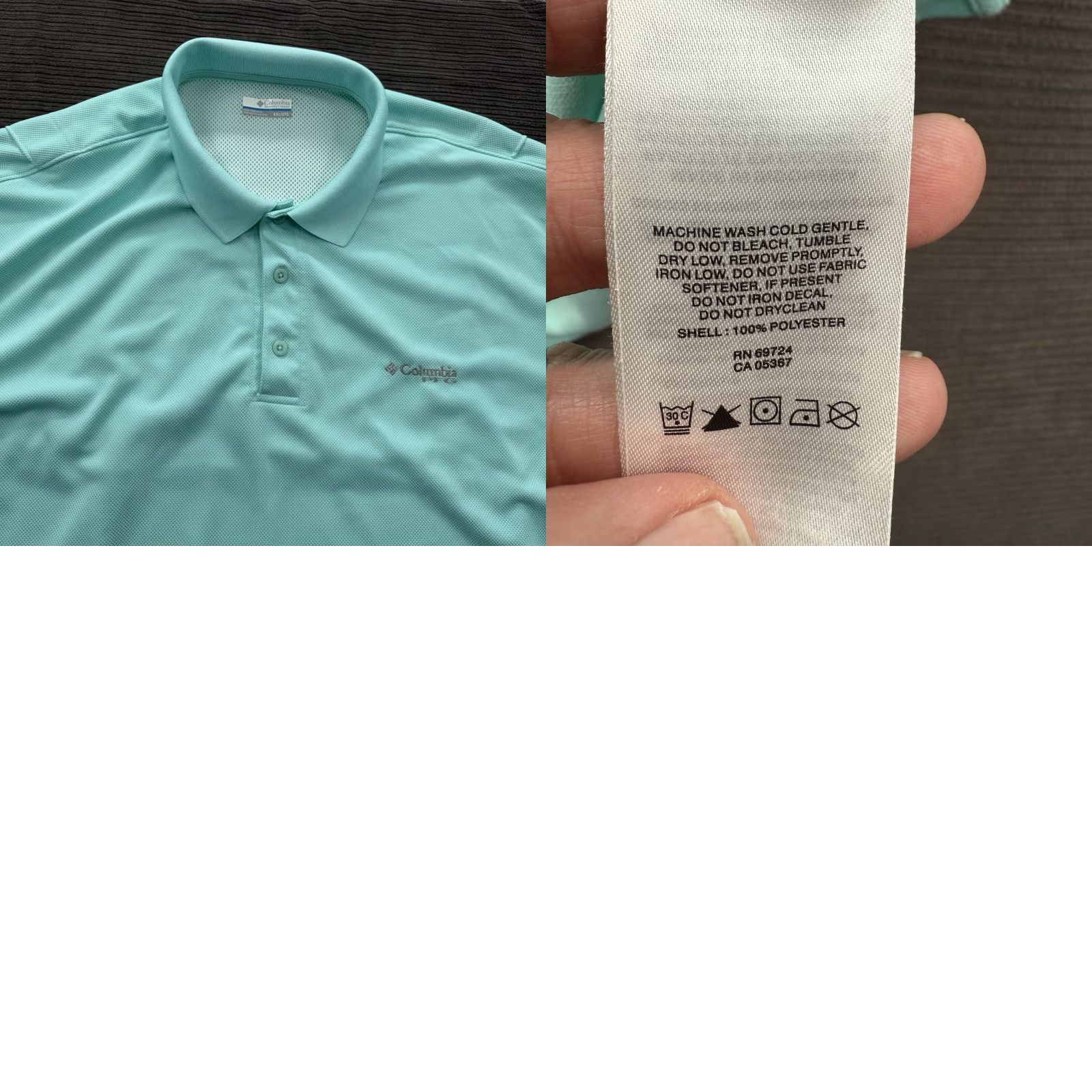 Vintage VINTAGE Columbia Polo Shirt Men 2XL Green Polyester Fish Fishing Outdoors Shirt Size US XXL / EU 58 / 5 - 8 Thumbnail