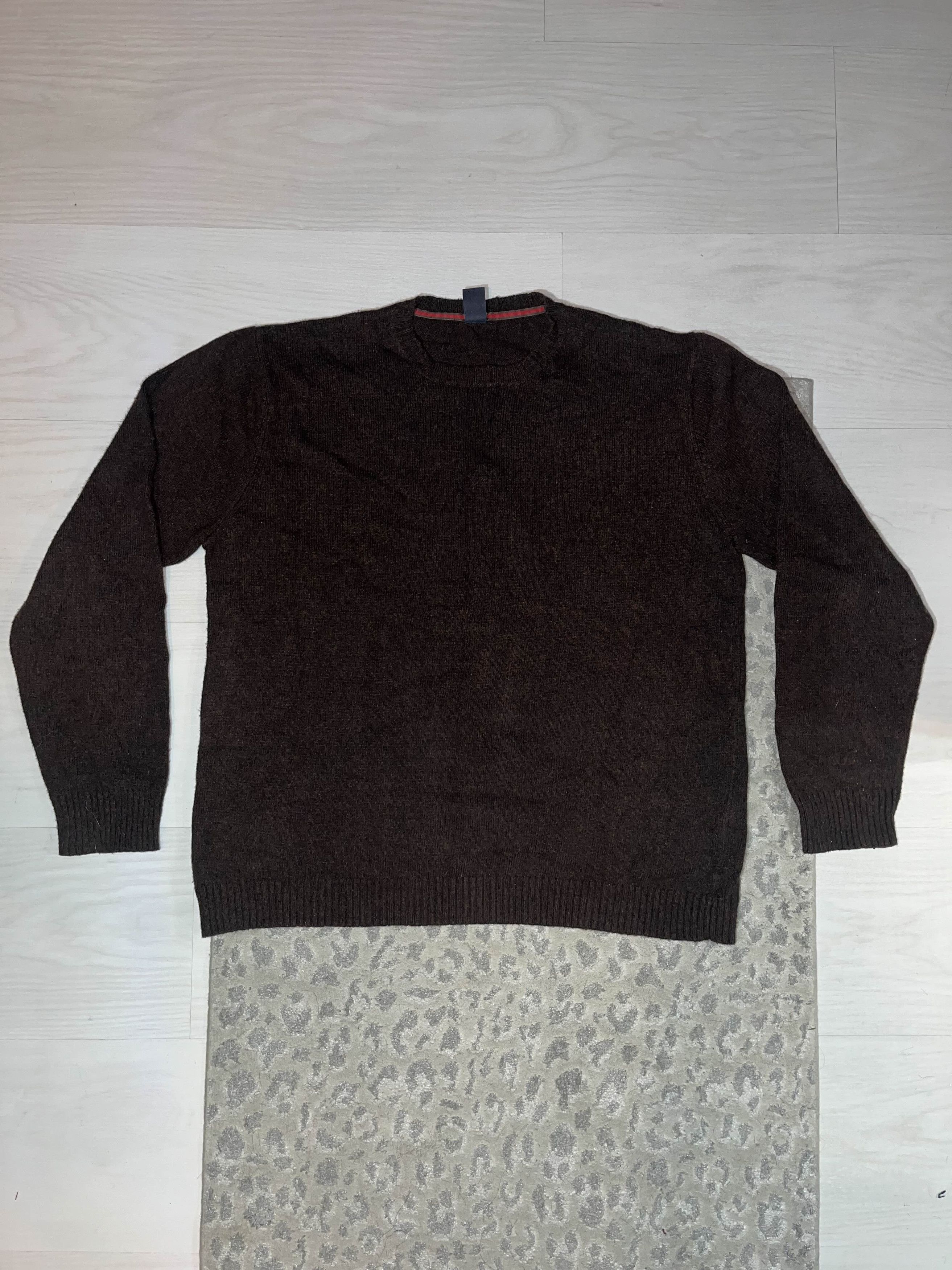 Gap GAP Brown Knit Wool Sweatshirt Size US XL / EU 56 / 4 - 1 Thumbnail