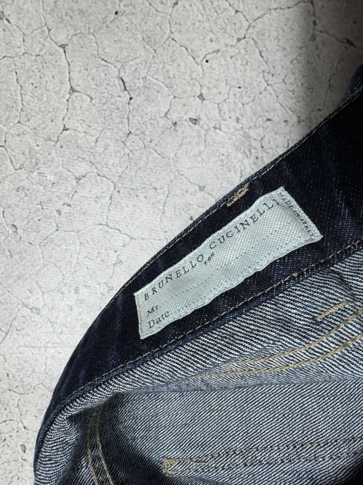 Brunello Cucinelli Brunello Cucinelli Luxury Denim Jeans Vintage Navy Size US 34 / EU 50 - 11 Thumbnail