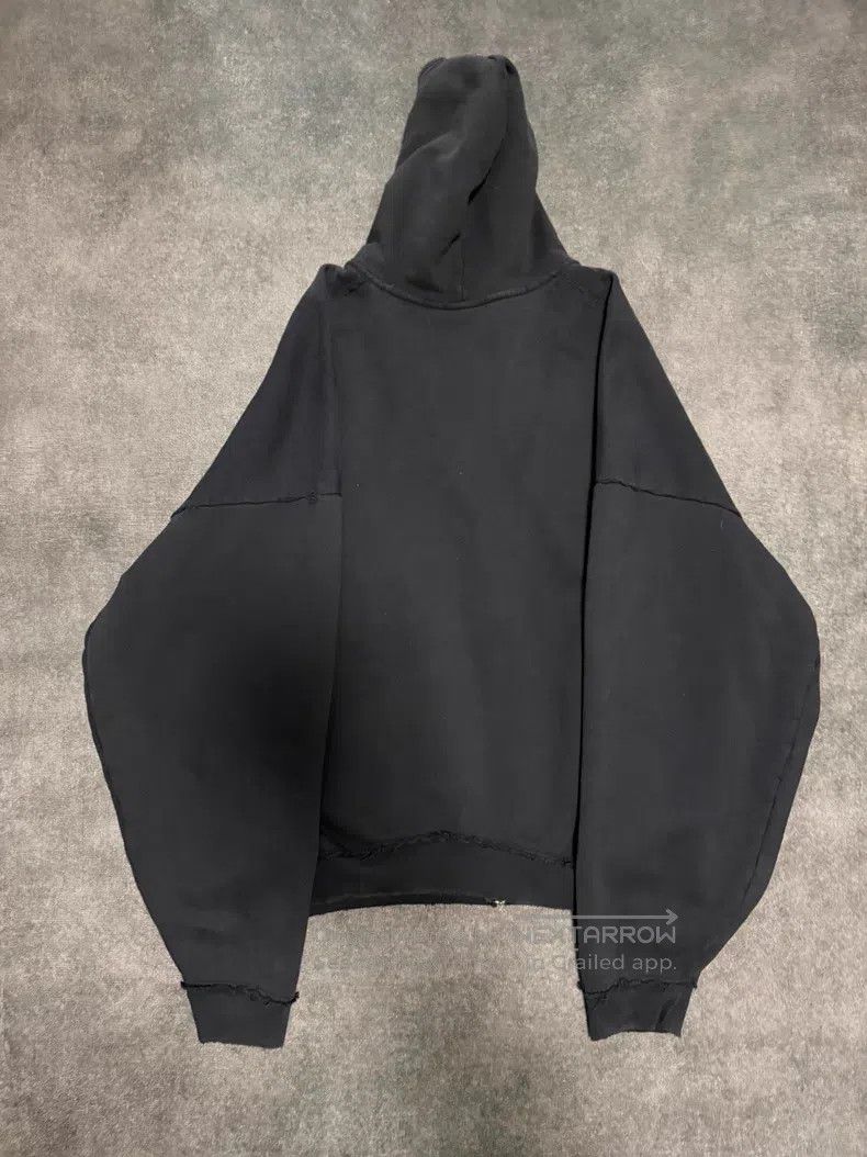 Balenciaga Balenciaga Zip-up Hooded Sweatshirt Size US M / EU 48-50 / 2 - 2 Thumbnail