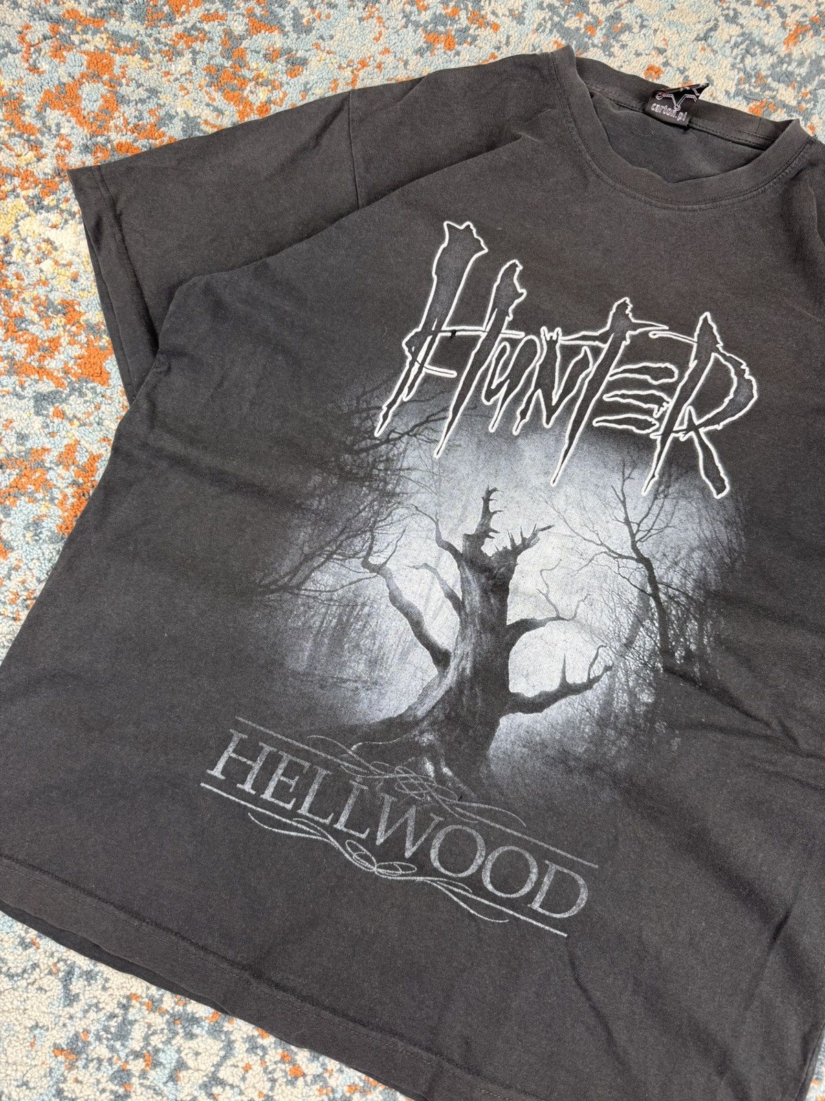 Band Tees × Vintage Vintage 00s Hunter hellwood polish metal band graphic tee Size US M / EU 48-50 / 2 - 5 Thumbnail