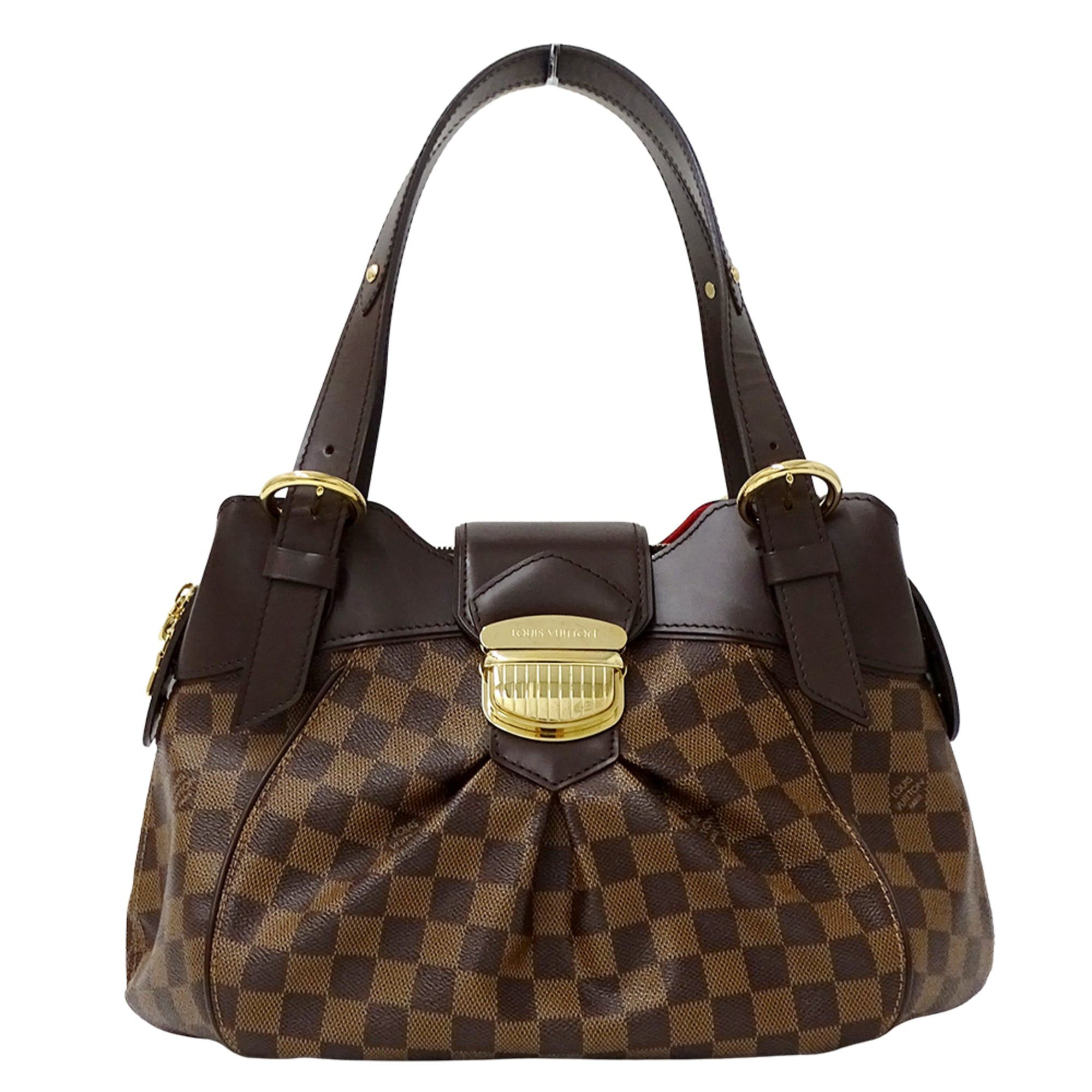 Louis Vuitton Louis Vuitton Damier handbag for women, brand name shoulder bag, handbag, Sistina PM N41542 brown Size ONE SIZE - 1 Thumbnail