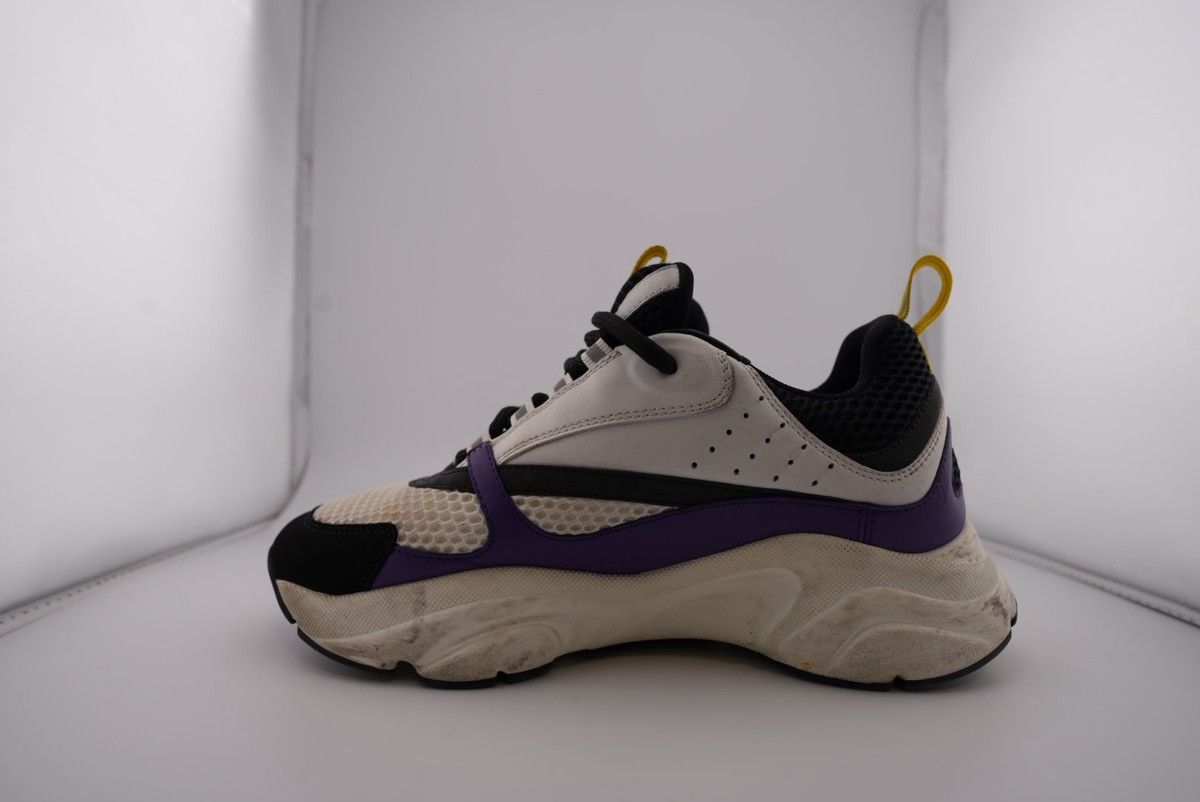 Dior USED DIOR B22 “VIOLET WHITE” SNEAKERS (NO INSOLES) Size US 6.5 / EU 39-40 - 10 Thumbnail