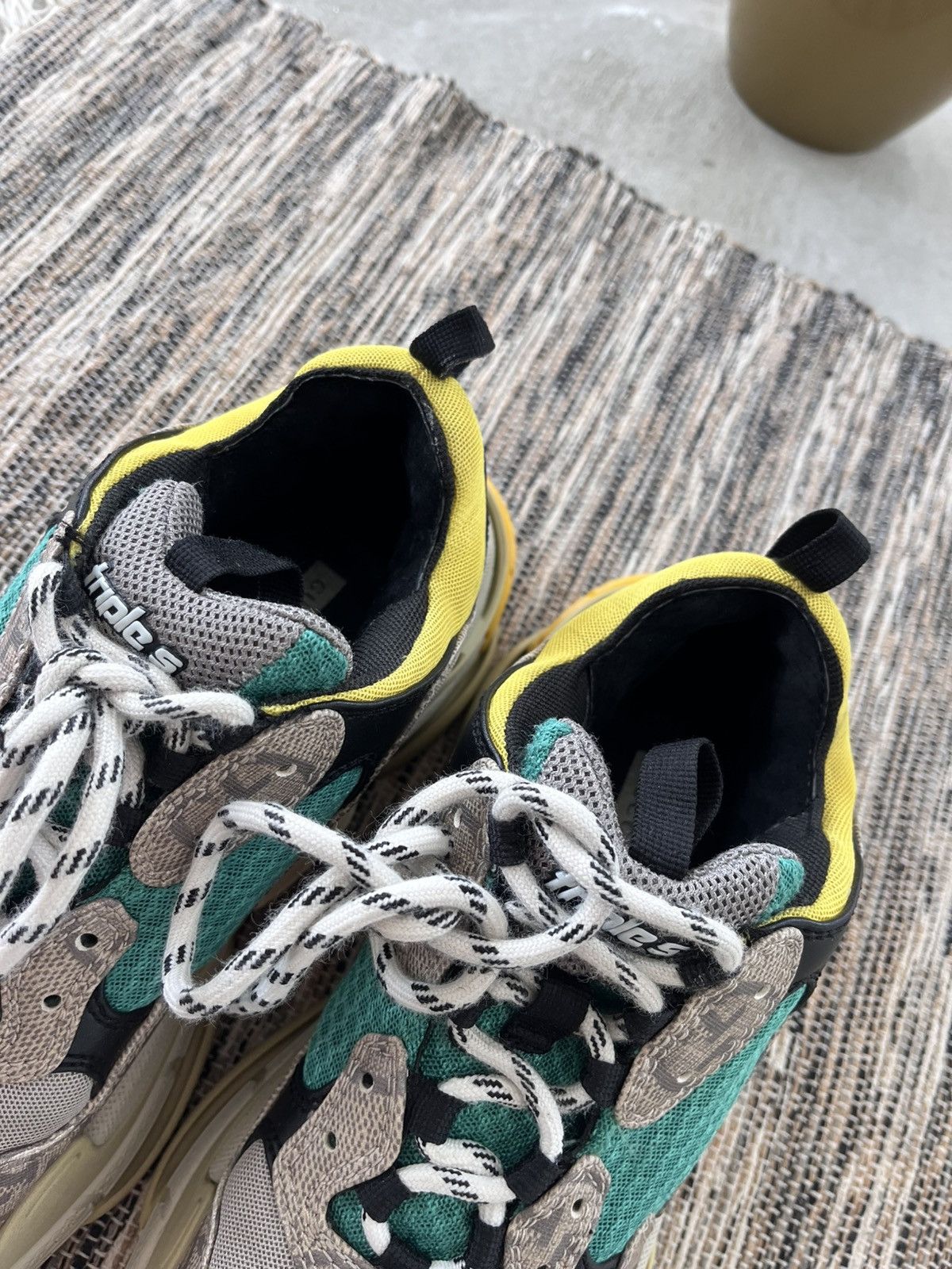 Balenciaga × Gucci Rare Balenciaga Gucci Triple S Sneakers The Hacker Project Size US 9 / EU 42 - 14 Thumbnail
