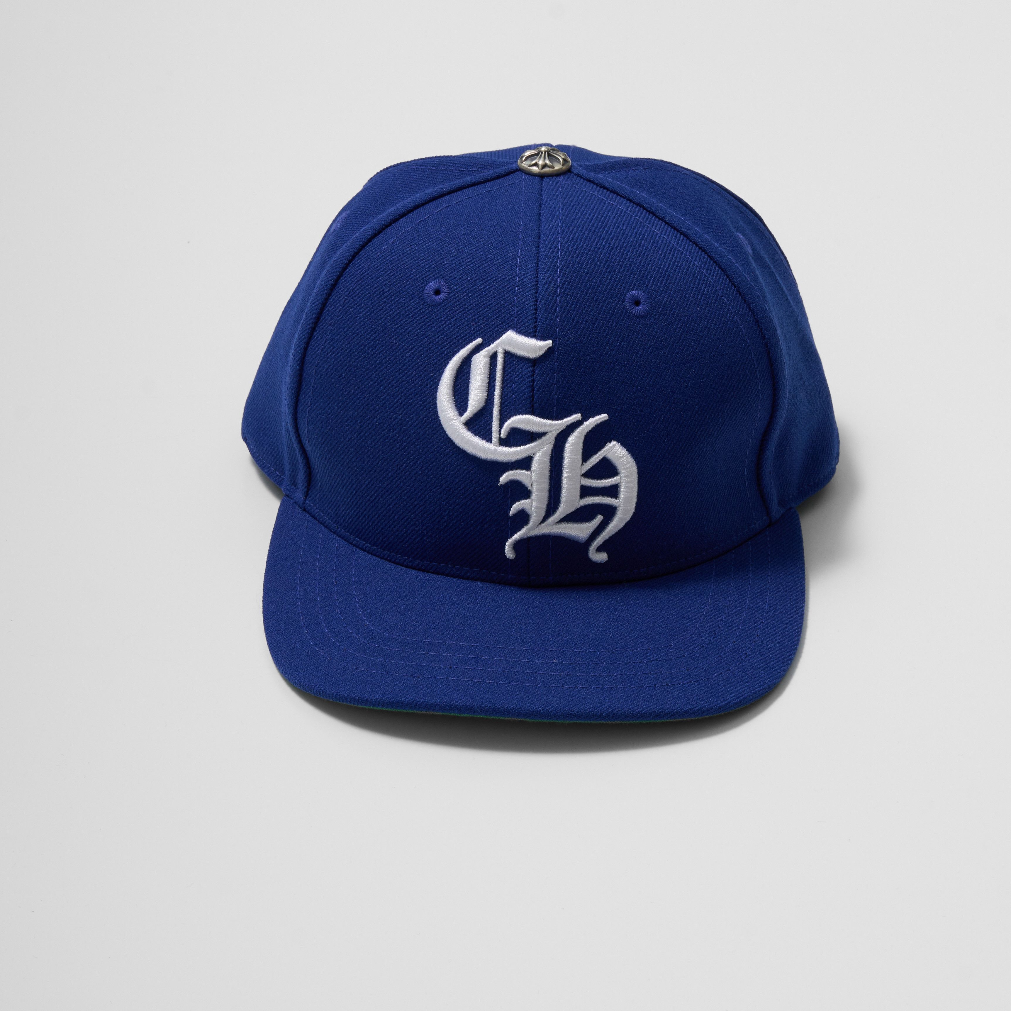 Chrome Hearts Chrome Hearts 6 Panel On Field CH White Baseball Cap Blue Size ONE SIZE - 2 Thumbnail