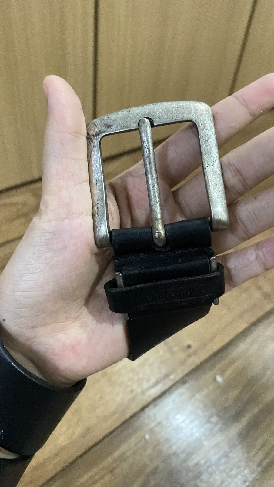 Vintage Y2K vintage belt leather veneto rucci Size ONE SIZE - 3 Thumbnail