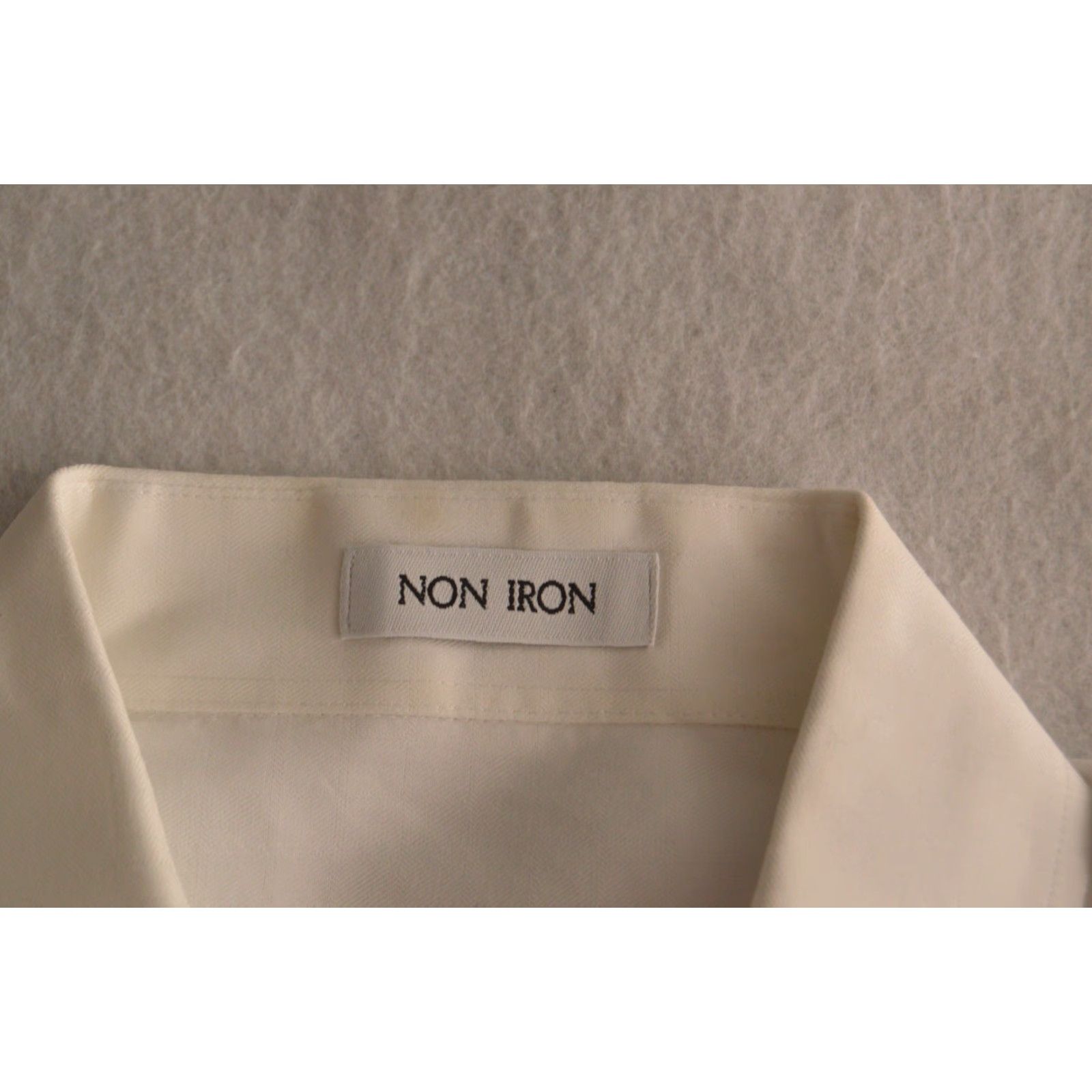 Joseph Men's Joseph & Feiss Cotton Shirt, 17 34/35 White Non-Iron Dress Shirt, Button Collar, Long Sleeve, Regular Fit, 100% Cotton Size US XL / EU 56 / 4 - 4 Thumbnail
