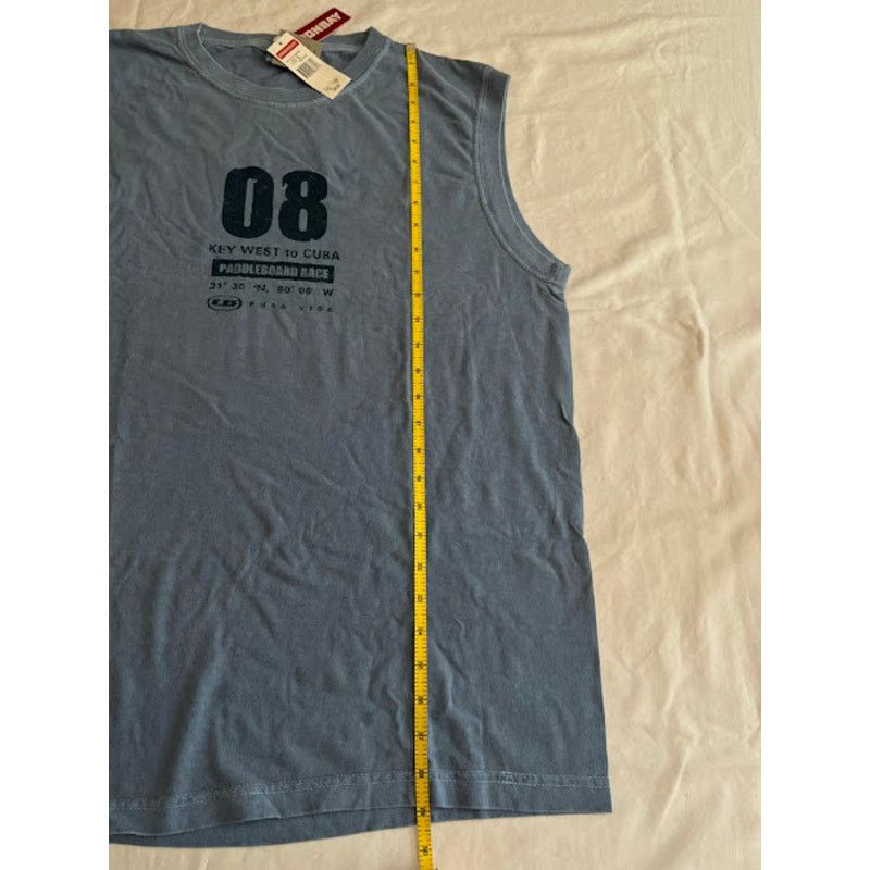 UNIONBAY VTG NEW Unionbay Sea Blue Muscle Shirt Size XL Size US XL / EU 56 / 4 - 6 Thumbnail
