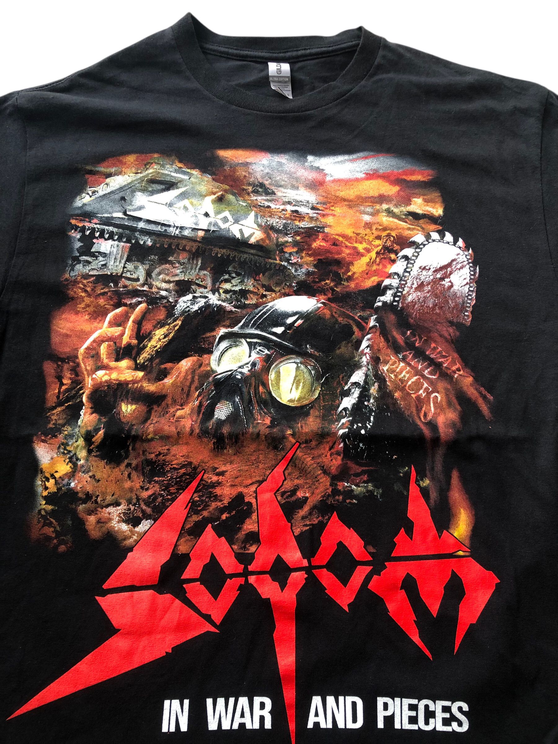 Band Tees 🔥Vintage Y2K SODOM 'In War And Pieces' Metal Grind T-Shirt Size US L / EU 52-54 / 3 - 3 Thumbnail