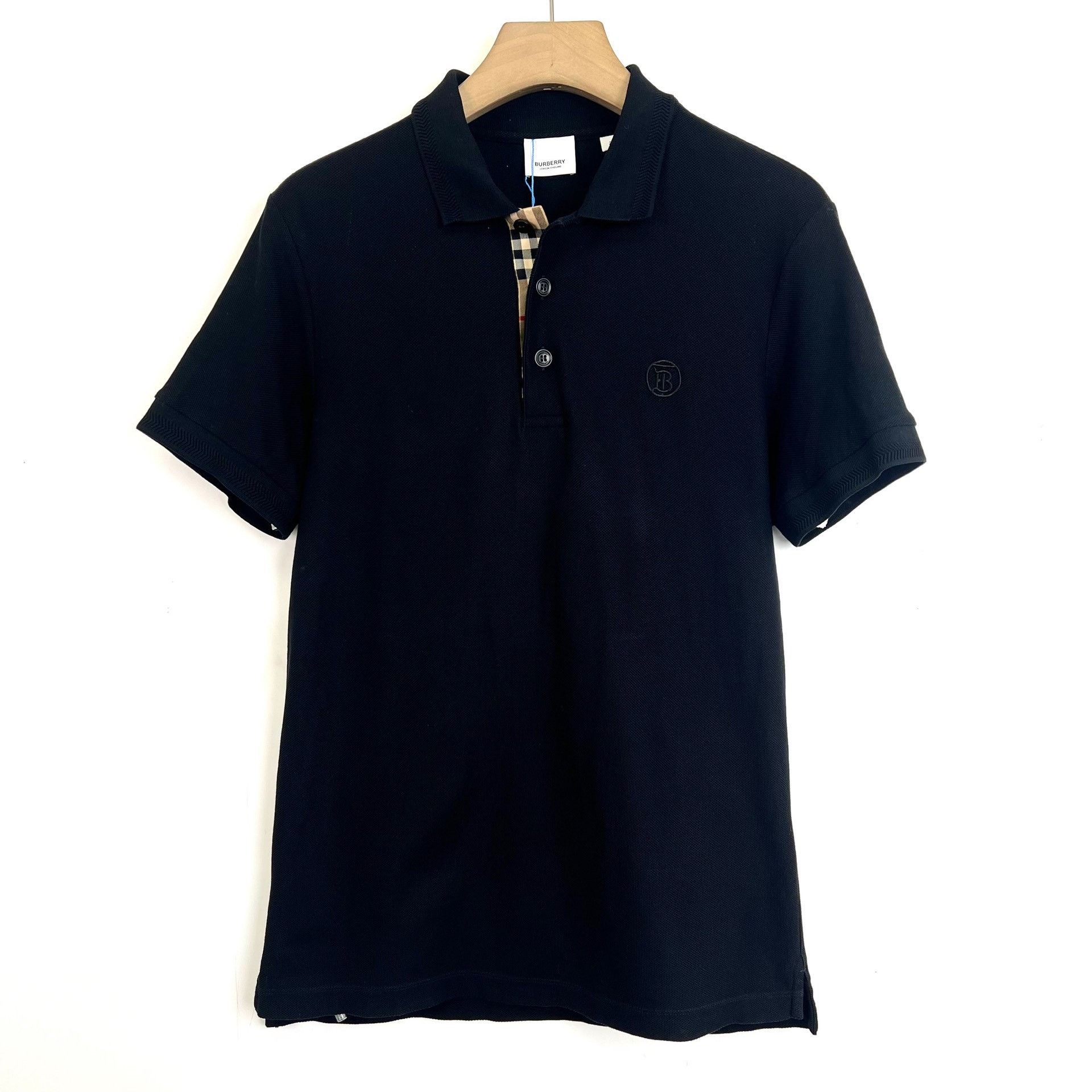 Burberry Burberry Black Classic Logo Polo Shirt Size US S / EU 44-46 / 1 - 1 Thumbnail