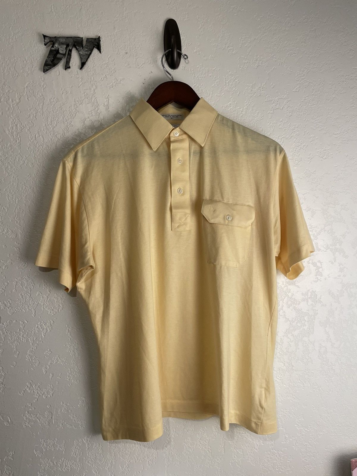 Vintage Christian Dior polo pocket logo Size US M / EU 48-50 / 2 - 1 Thumbnail