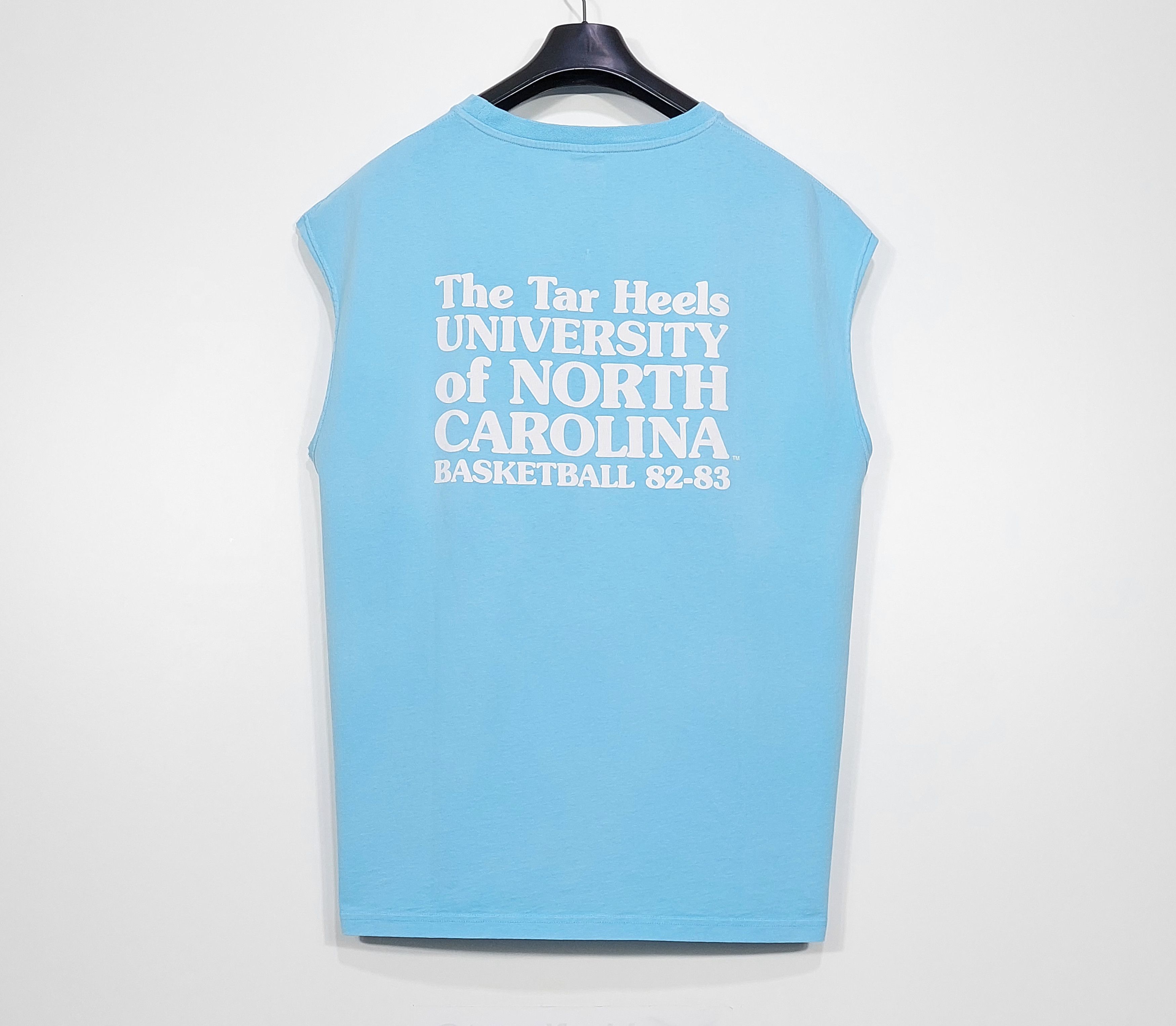 Eric Emanuel EE U of NC sleeveless tshirt - baby blue XL Size US XL / EU 56 / 4 - 7 Thumbnail