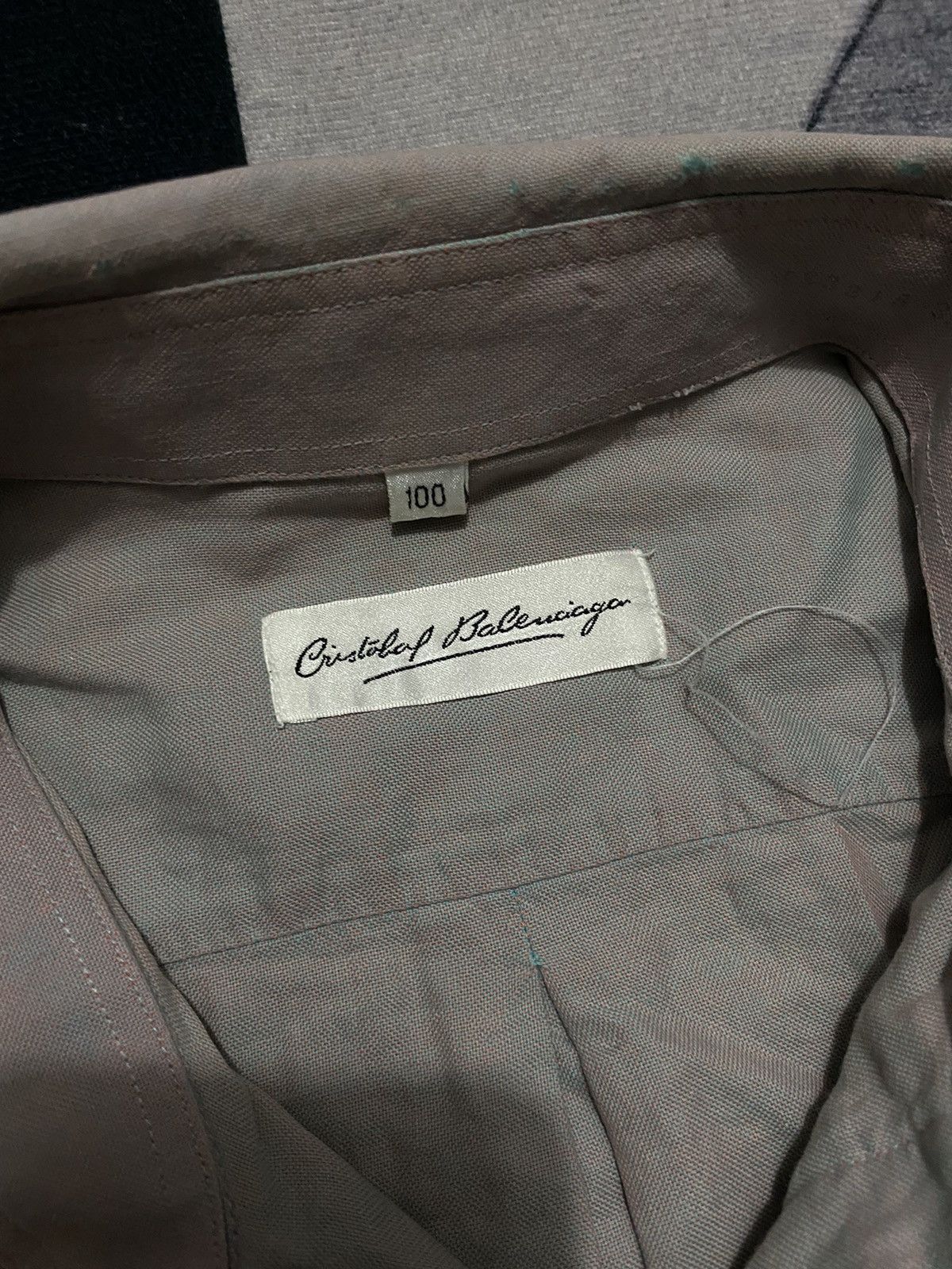 Balenciaga CRISTOLAP BALENCIAGA SHIRT Size US L / EU 52-54 / 3 - 4 Thumbnail