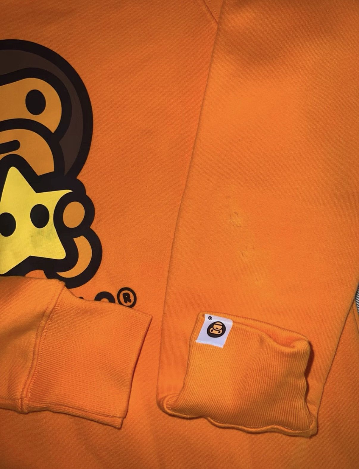 Bape BAPE OG Nigo Era, Vibrant Orange Sweatshirt Size US S / EU 44-46 / 1 - 3 Thumbnail
