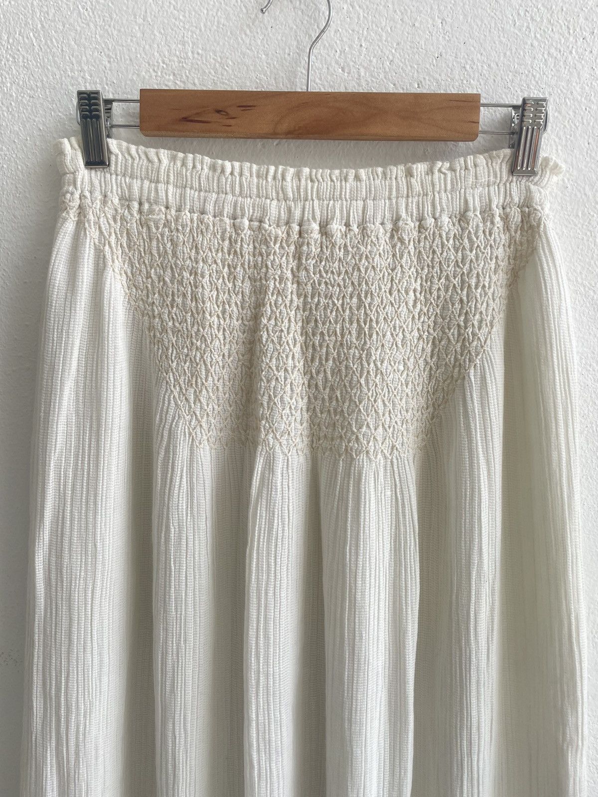 Issey Miyake Vintage Plantation Long Skirts by Issey Miyake Size 26" / US 2 / IT 38 - 8 Thumbnail