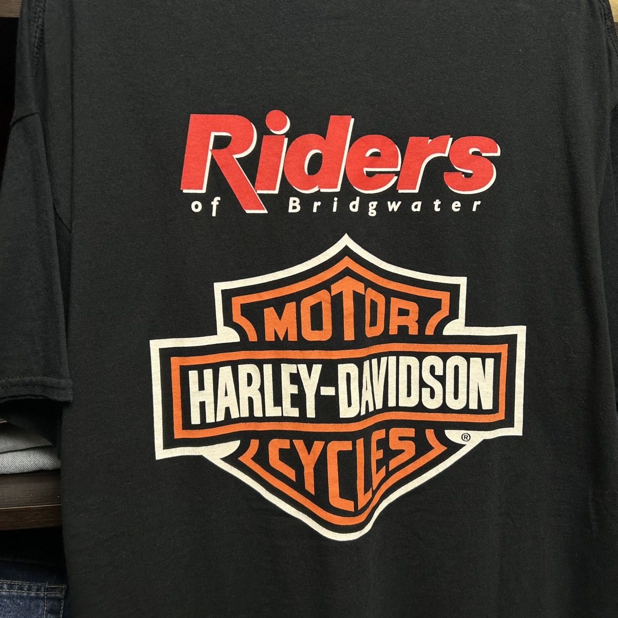 Harley Davidson Vintage Harley Davidson Big Graphic Logo motorcycles tee Size US L / EU 52-54 / 3 - 2 Thumbnail
