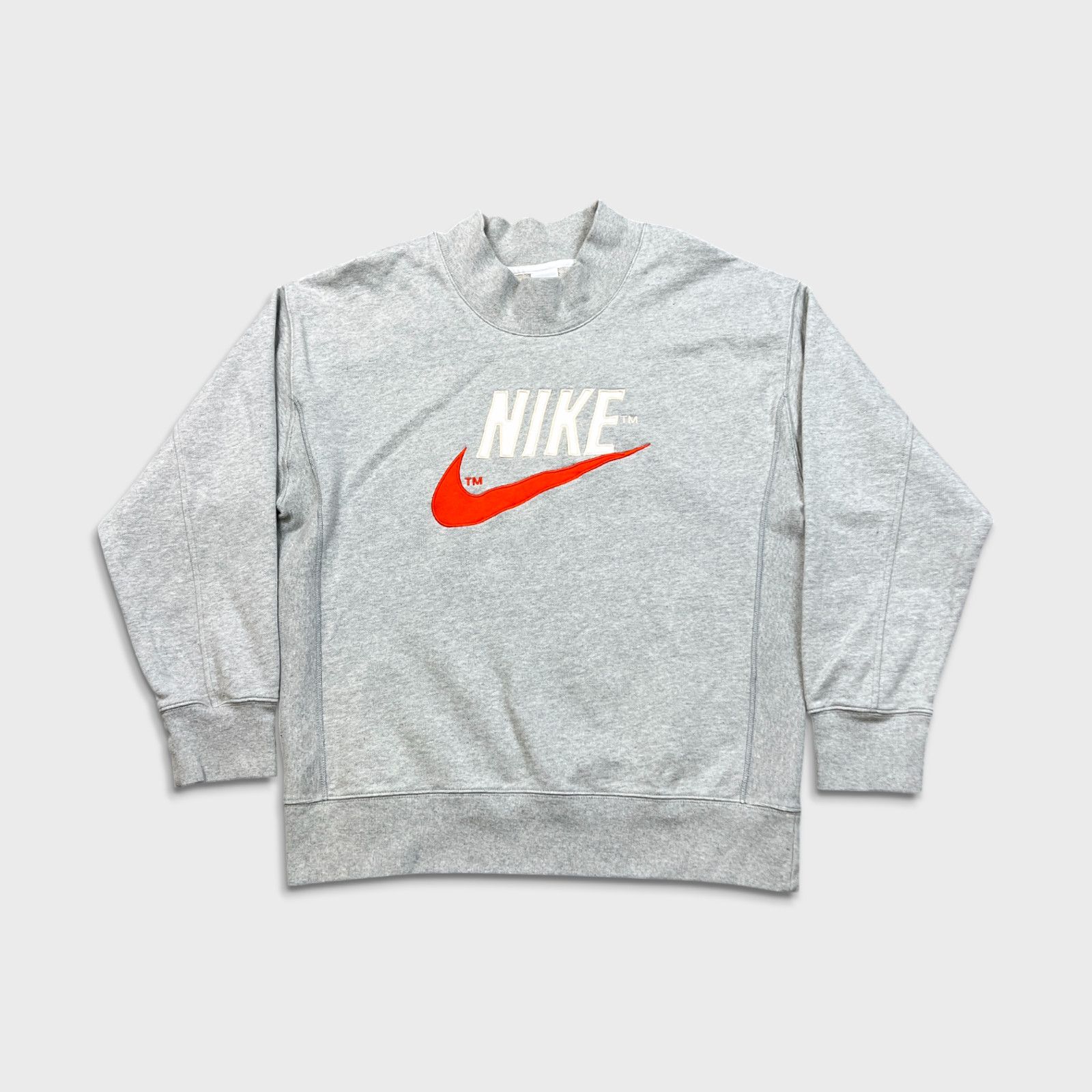 Nike × Vintage Nike Trend Capsule Sweatshirt Sportswear Swoosh Pullover Size US L / EU 52-54 / 3 - 1 Thumbnail