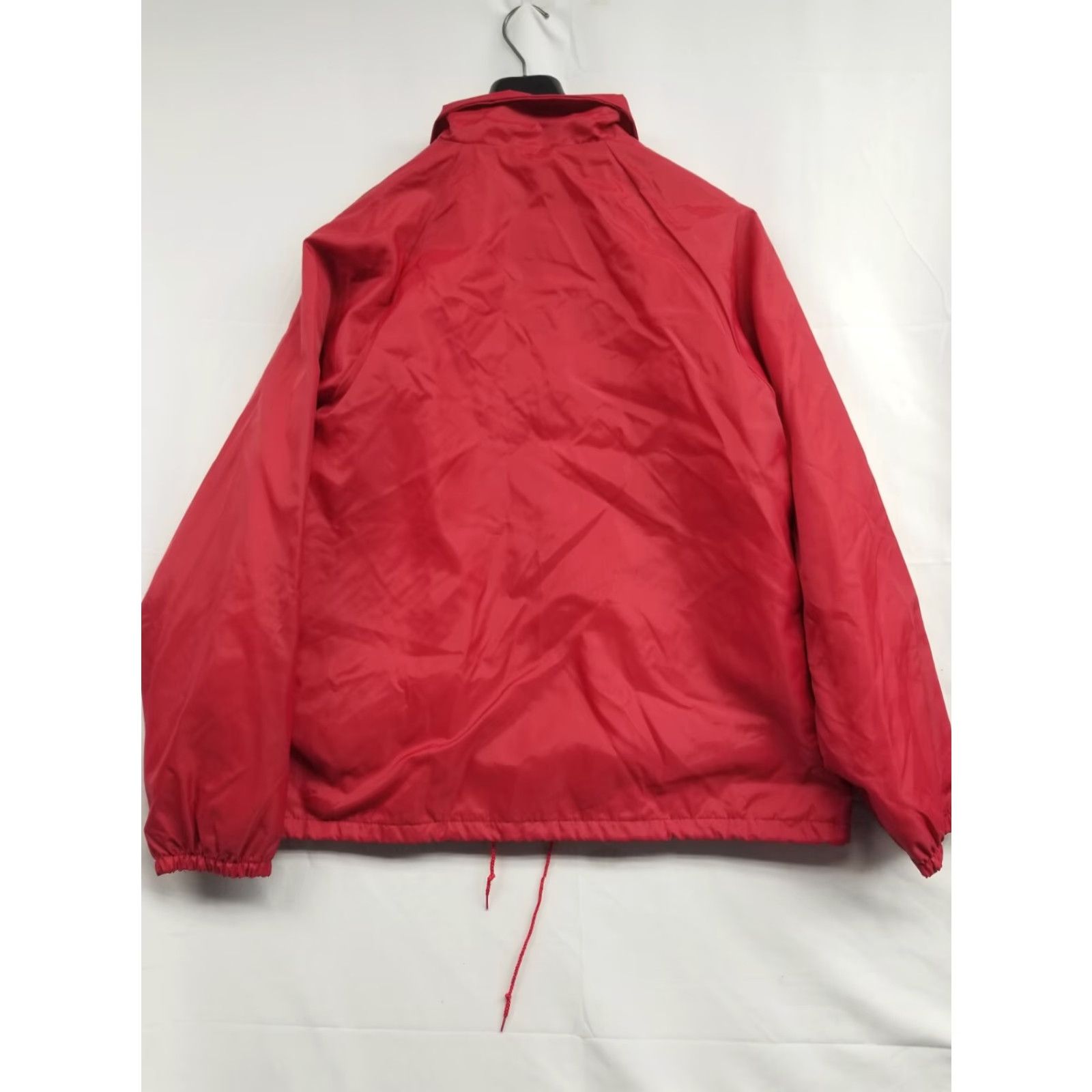 Vintage VINTAGE Auburn Bomber Jacket Red Nylon USA XL Mens Size US XL / EU 56 / 4 - 2 Thumbnail