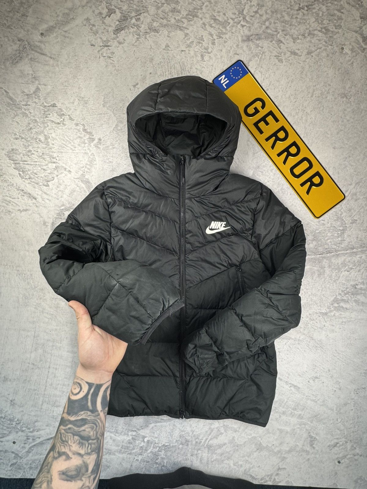Nike × Nike ACG NIKE PUFFER DOWN BASIC LOGO OVERSIZE NYLON JACKET Size US L / EU 52-54 / 3 - 4 Thumbnail