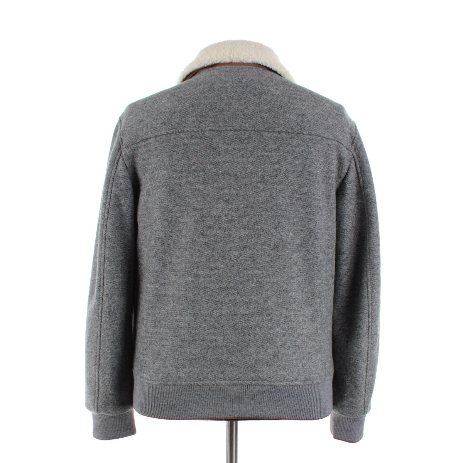 Luciano Barbera Luciano Barbera Jacket Size M US In Gray Wool Blend Size US M / EU 48-50 / 2 - 7 Thumbnail