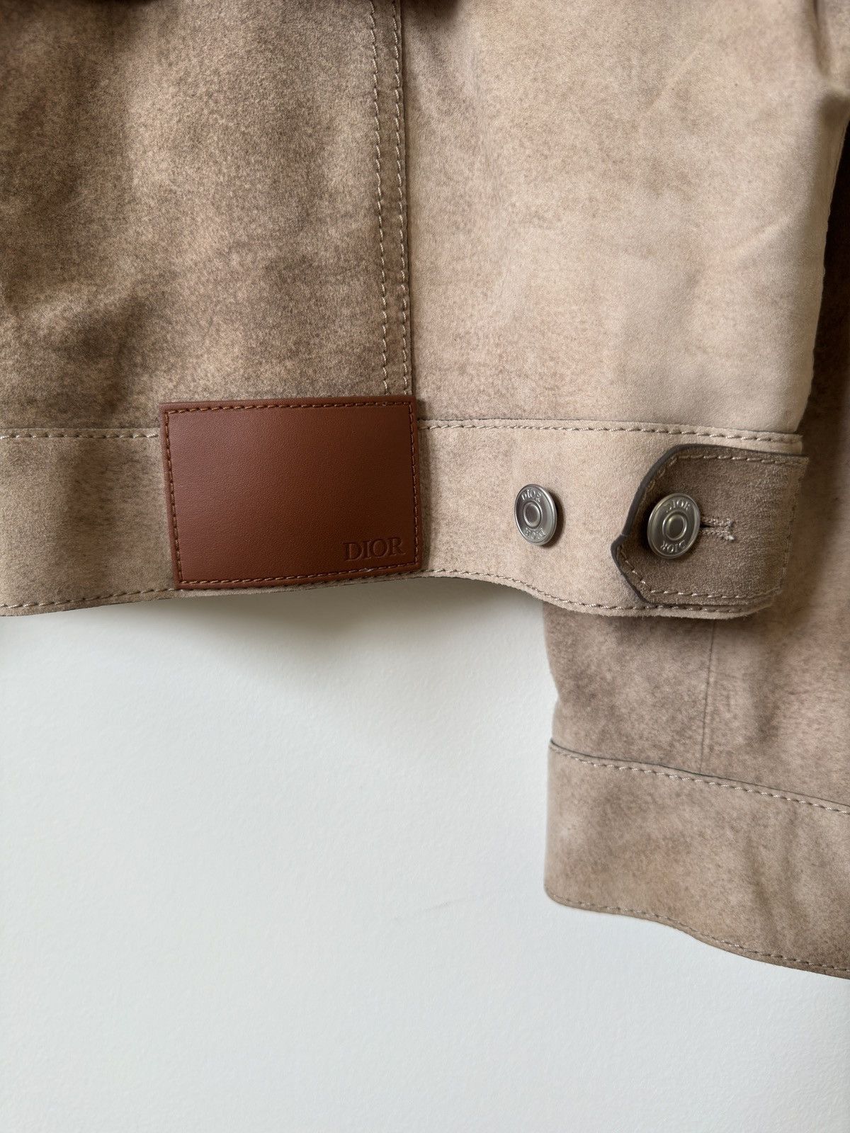 Dior Dior x Cactus Jack Brown Leather Layered Jacket Size US M / EU 48-50 / 2 - 9 Thumbnail