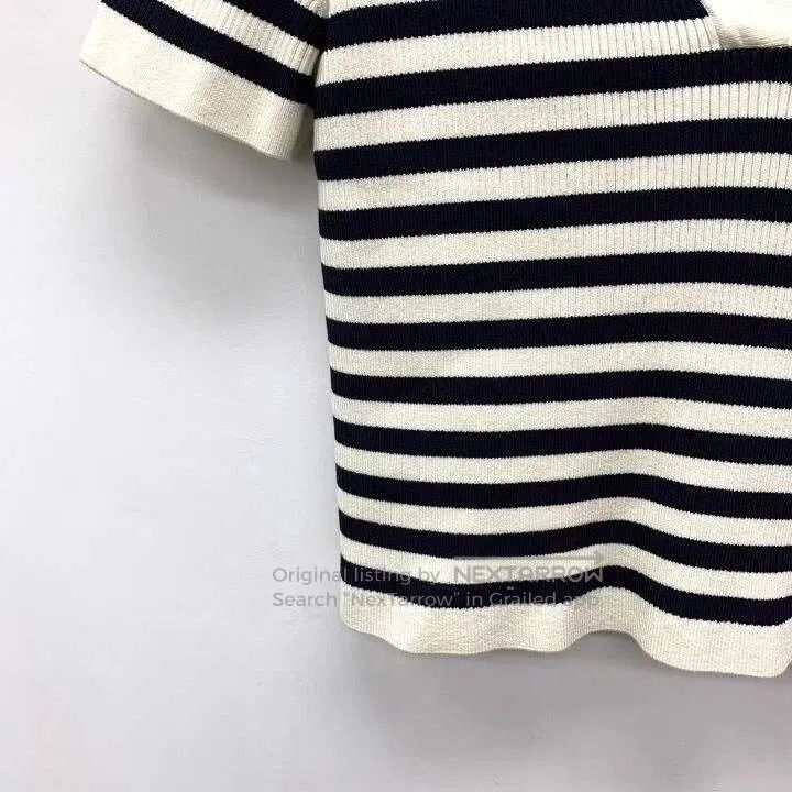 Gucci Gucci Colorblock Logo Stripe Cotton Sweater. Size US M / EU 48-50 / 2 - 4 Thumbnail