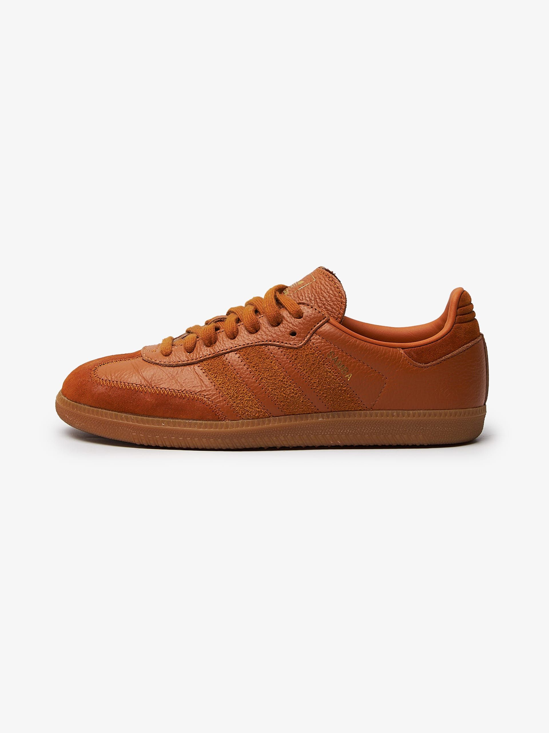 Adidas Orange Samba Sneakers | Grailed