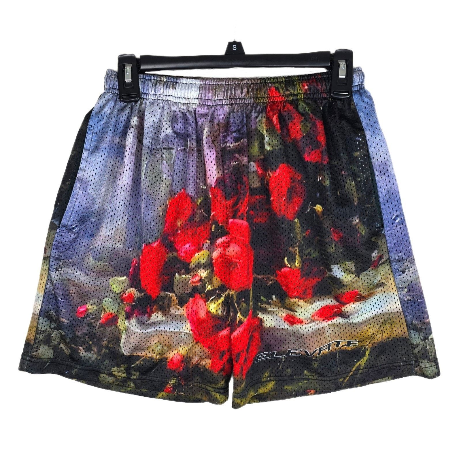 Other Elevate Rose AOP Basketball Mesh Shorts Size Medium Size US 26 / EU 42 - 1 Thumbnail