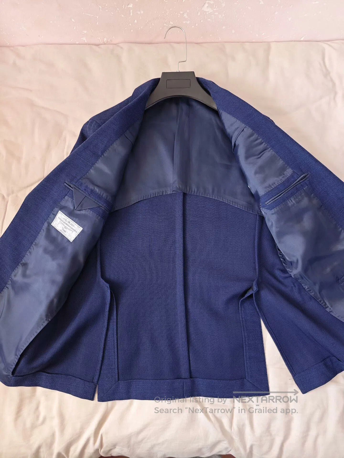 Japanese Brand Italian VBC Wool Custom Suit Jacket. Size US M / EU 48-50 / 2 - 6 Thumbnail