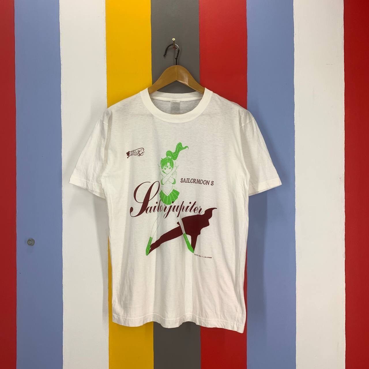 Anime 90s Vintage SAILORMOONS Sailor Jupiter T Shirt #2505/L Size US M / EU 48-50 / 2 - 1 Thumbnail