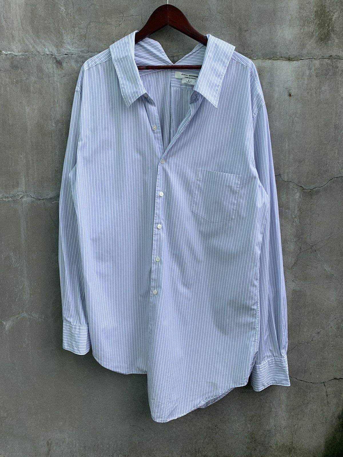 Junya Watanabe SS18 Oversized Asymmetrical Shirt Dress Size S / US 4 / IT 40 - 2 Thumbnail