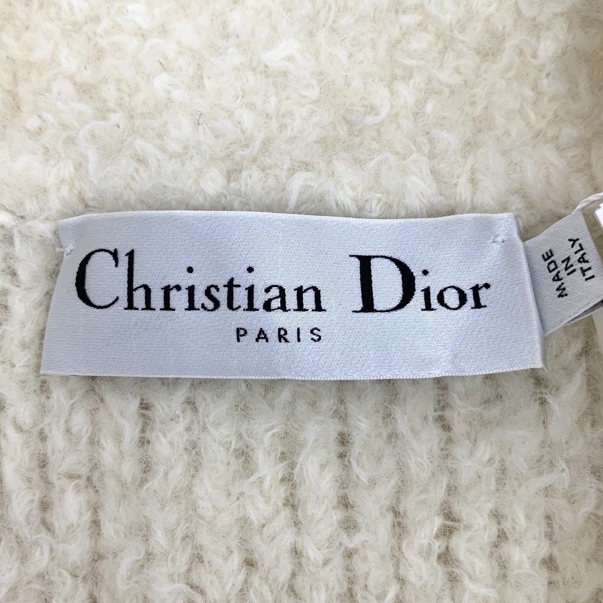 Dior Dior 22 Beige Logo Monogrammed Wool Jacket Size XS / US 0-2 / IT 36-38 - 5 Thumbnail